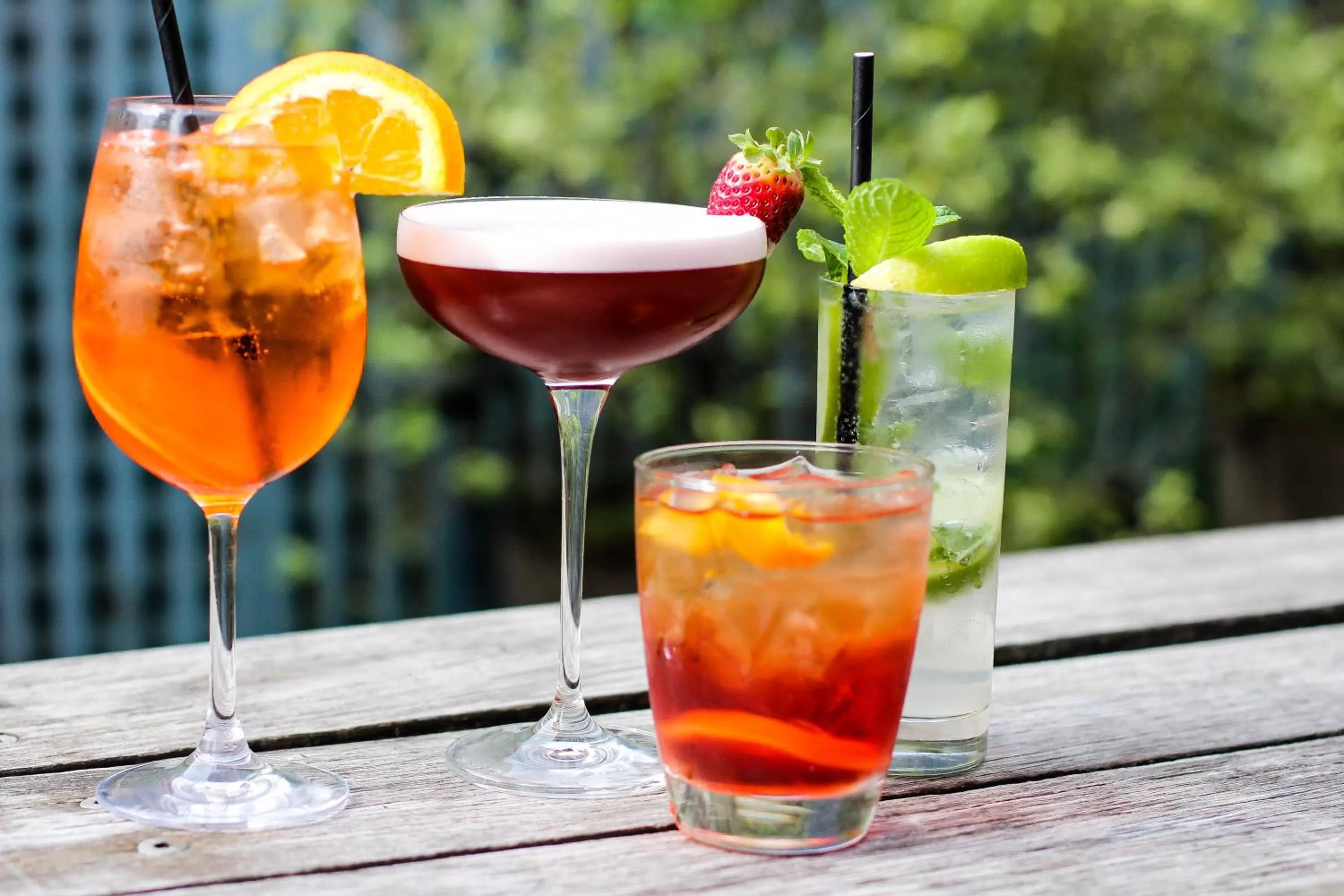 Drinks in Alpine Hotel, Eat Drink Sleep