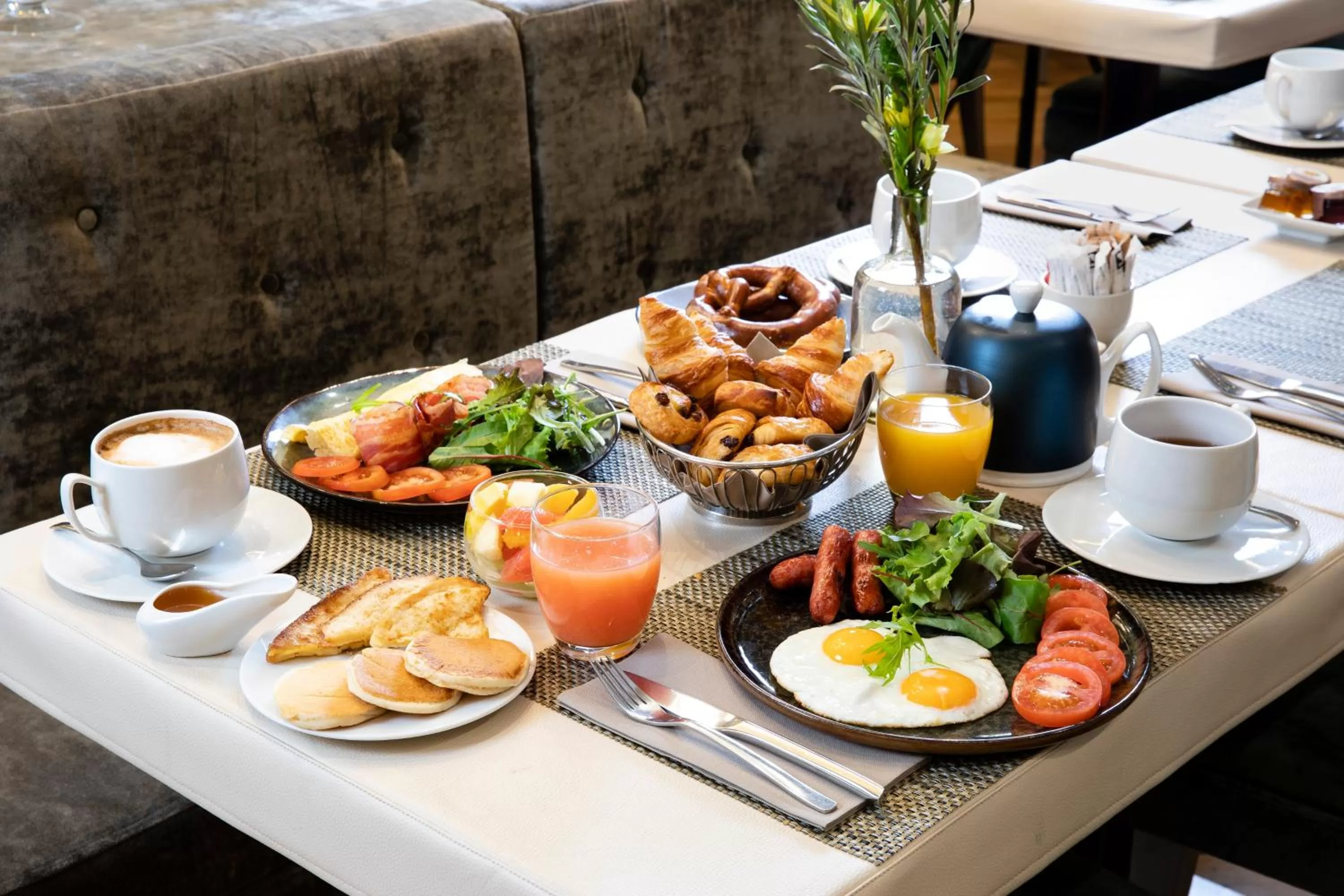 Food close-up in Edouard 7 Paris Opéra