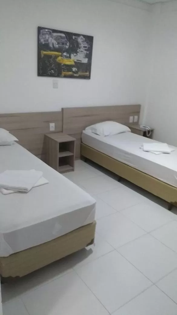 Bed in Hotel Ville House Premium