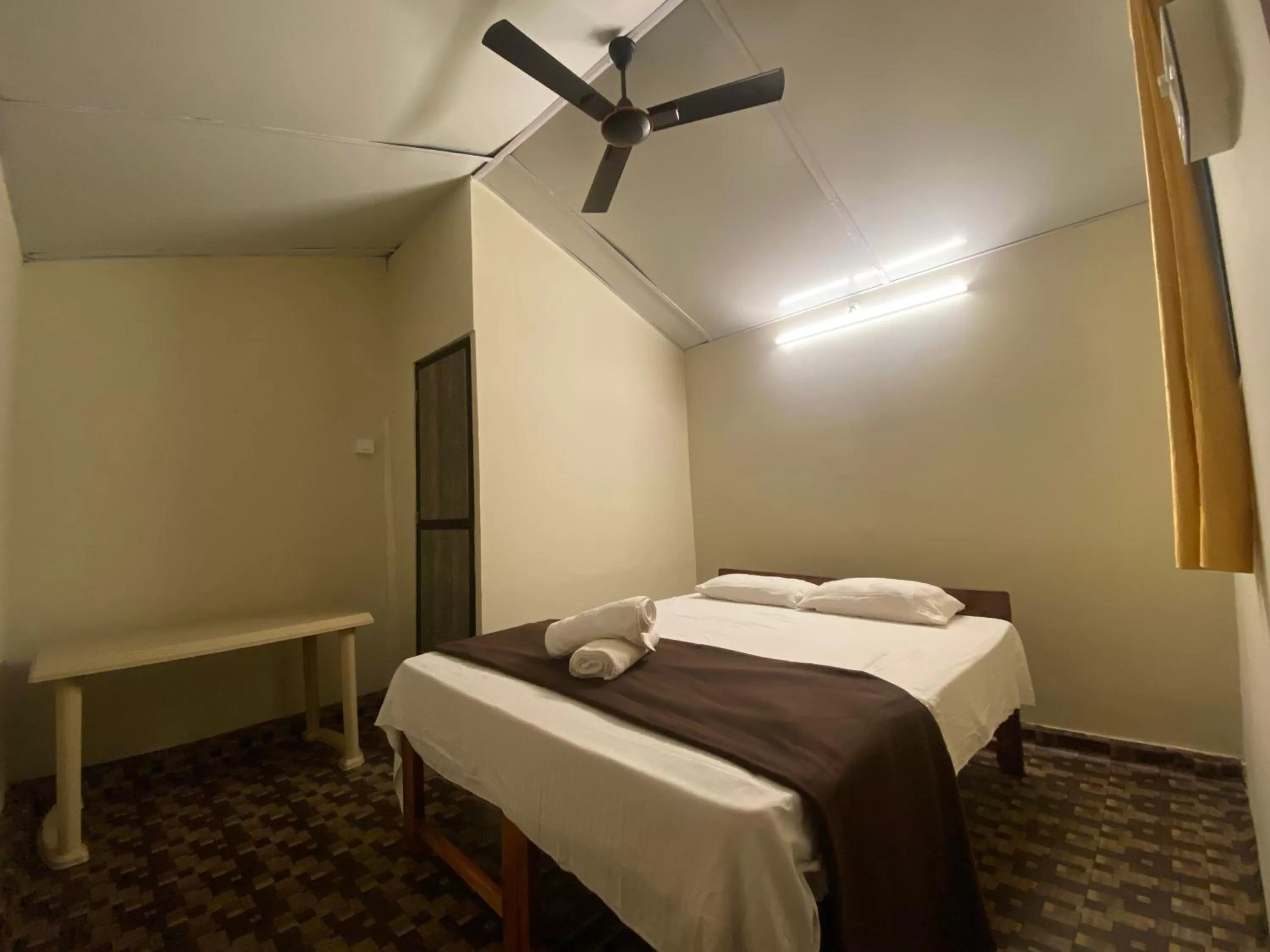 Bed in God's Gift Guest House