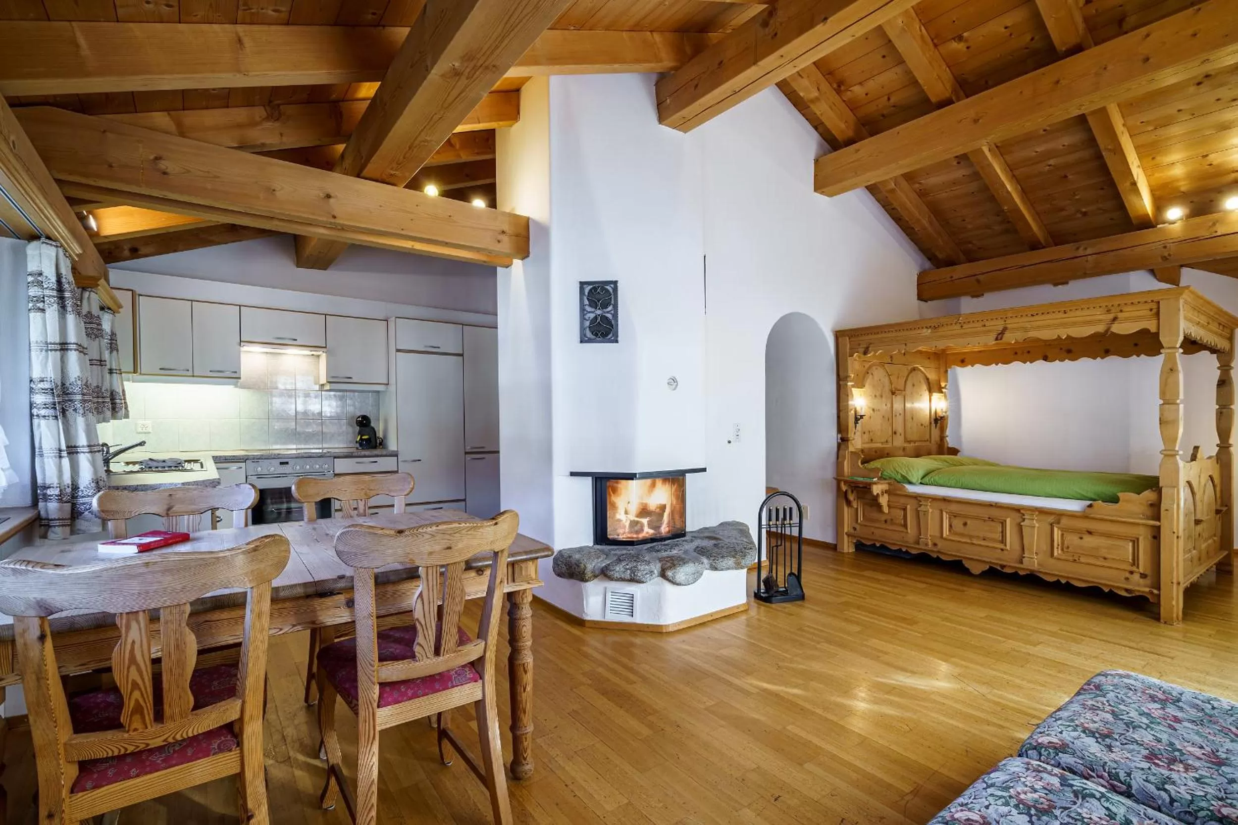 Bed in Hotel Silvapina