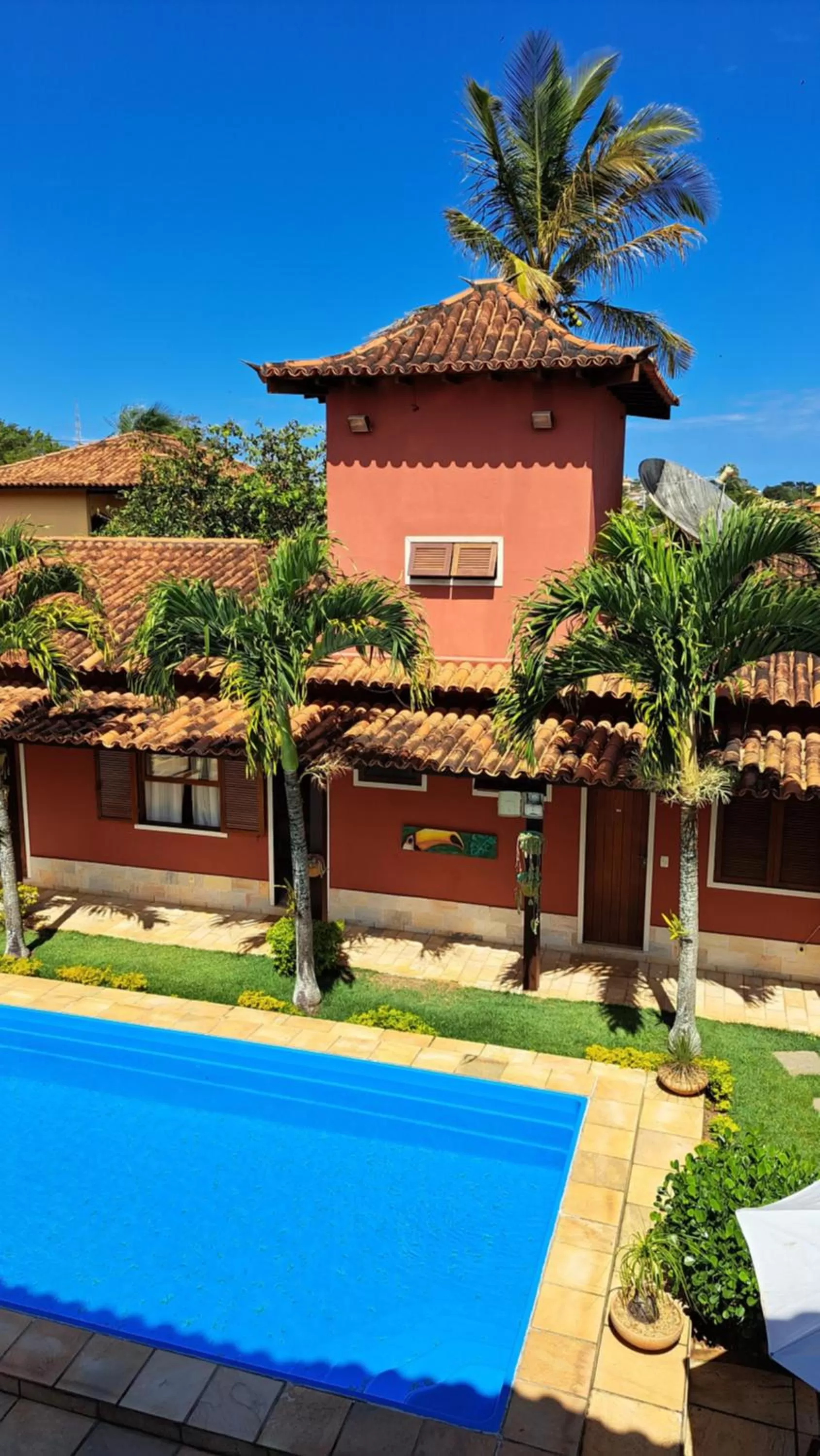 Swimming Pool in Pousada Casa da Aroeira