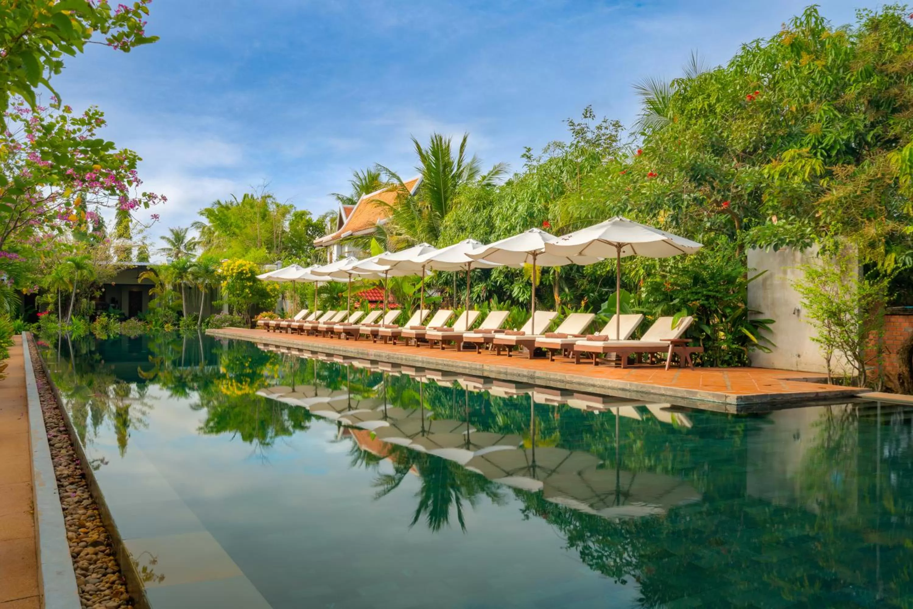 Property building in Khmer House Resort