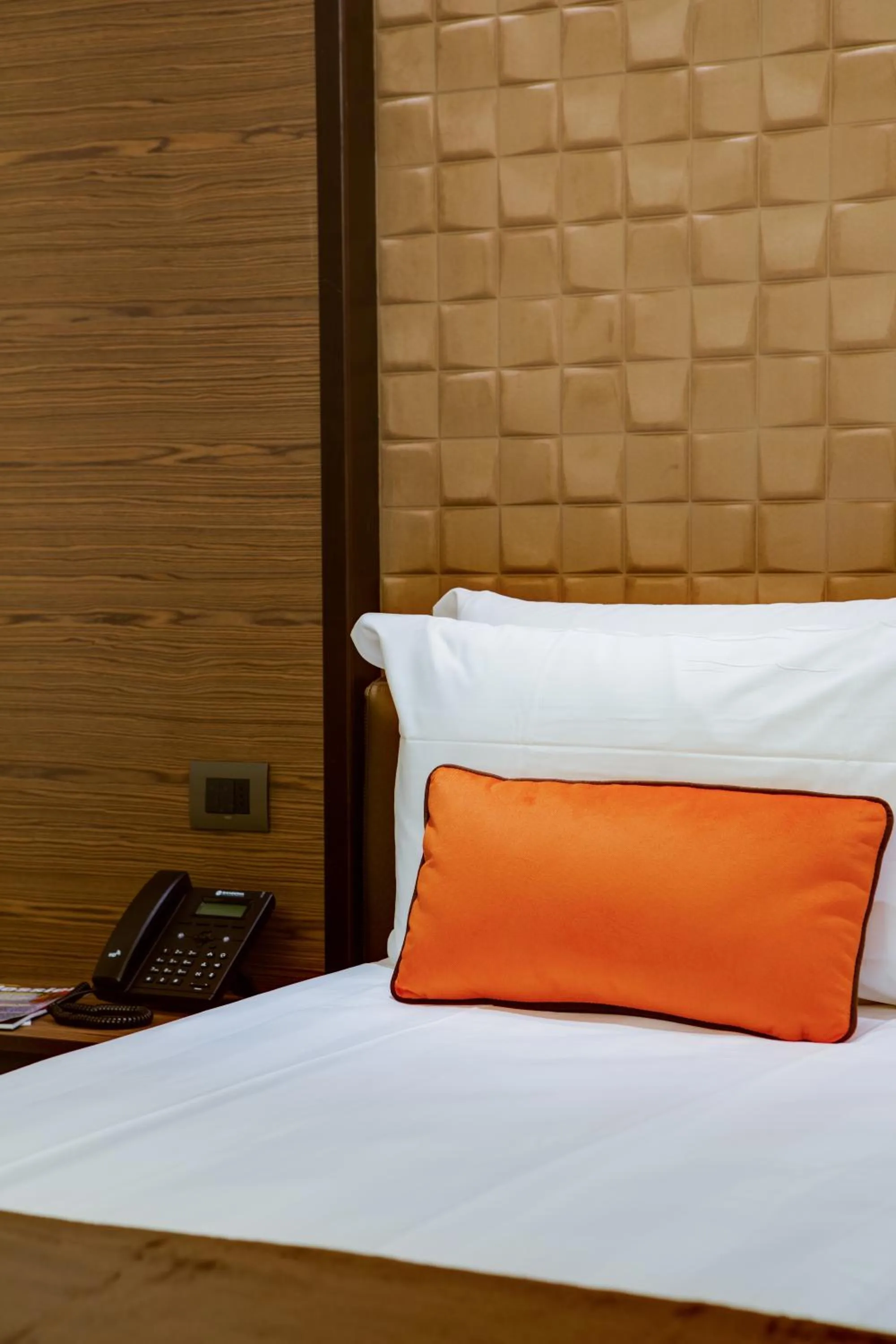Decorative detail, Bed in Solo Experience Hotel