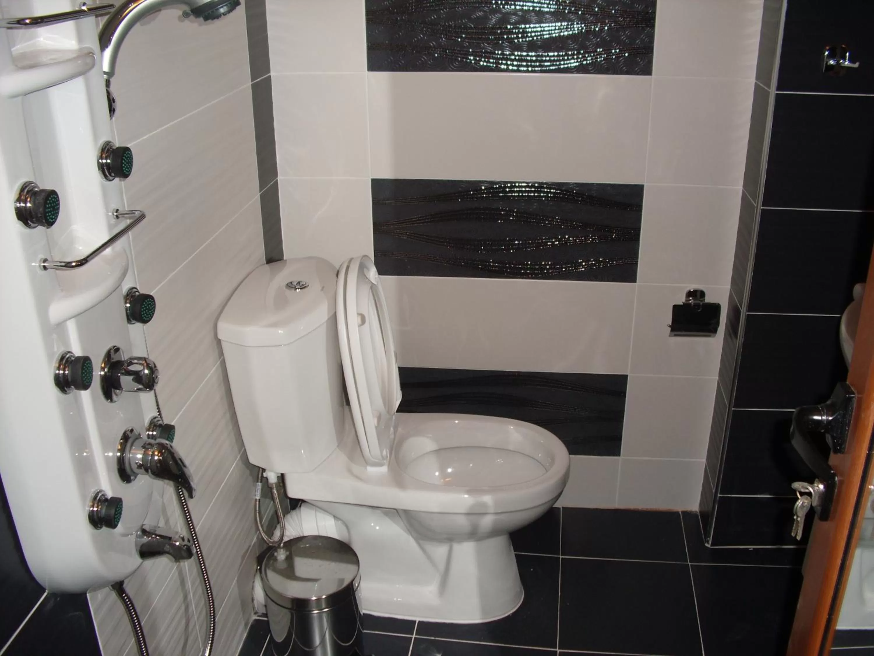 Bathroom in Family Hotel Malibu