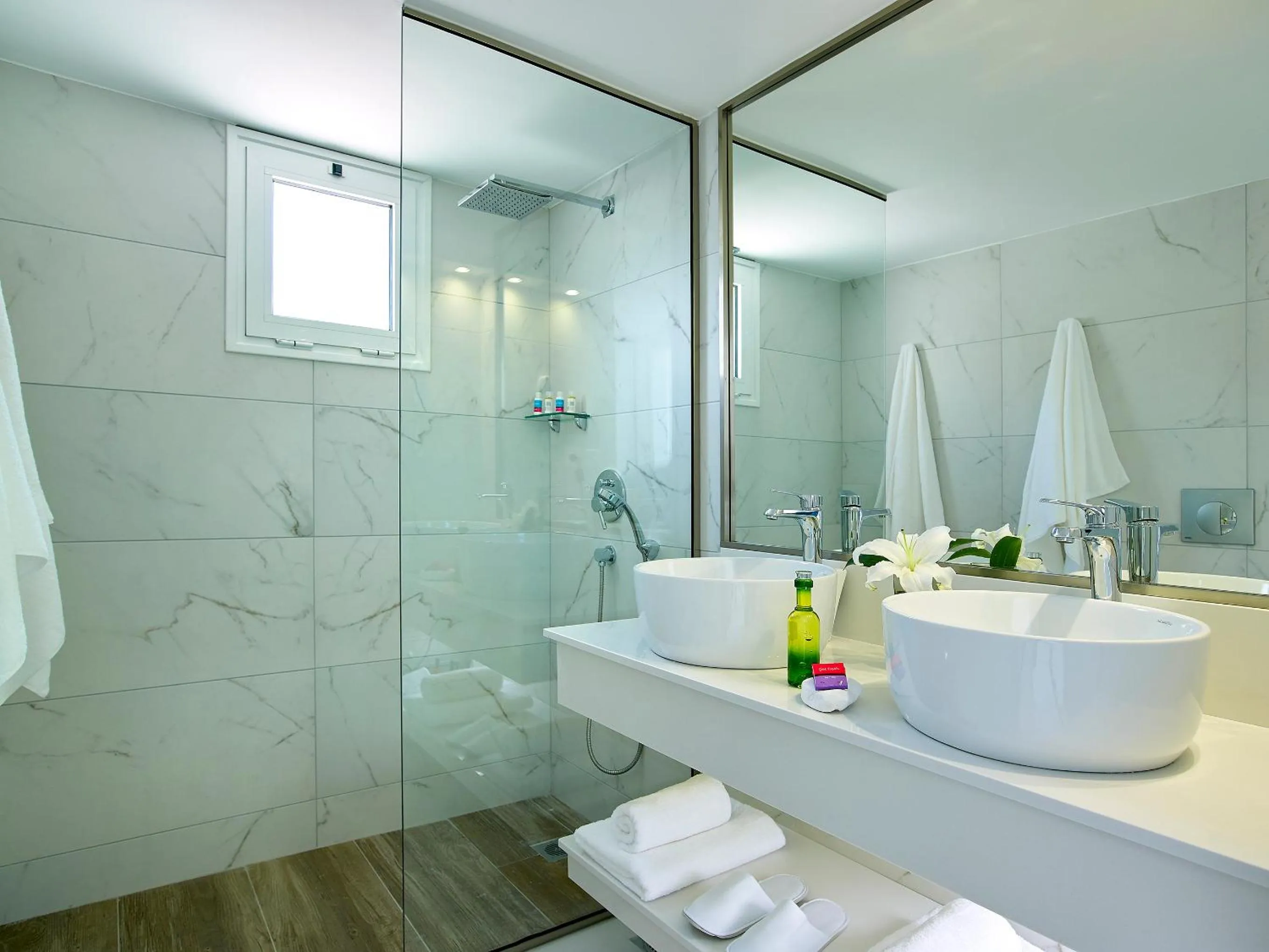 Bathroom in Dimitra Beach Hotel & Suites