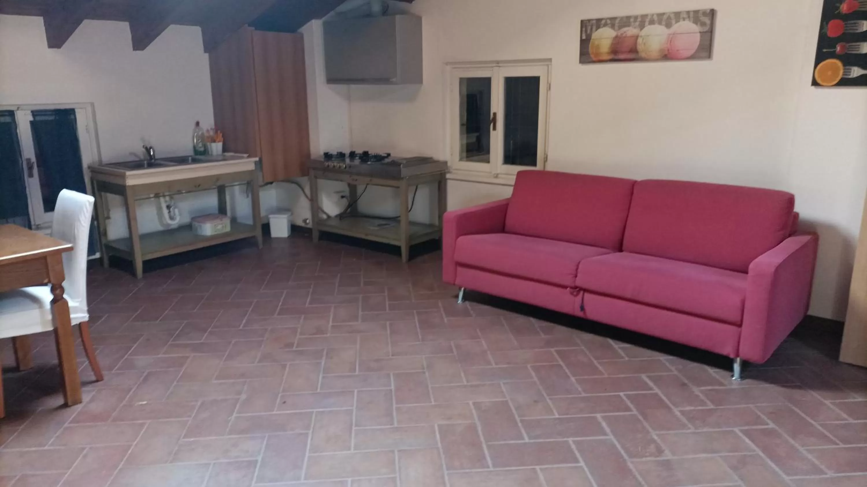 kitchen in B&B IL Loto BIKE FRIENDLY