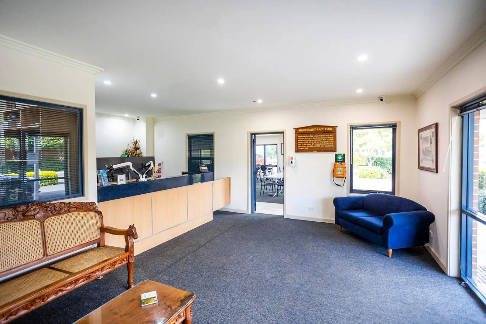 Property building in Hawkesbury Race Club Motel