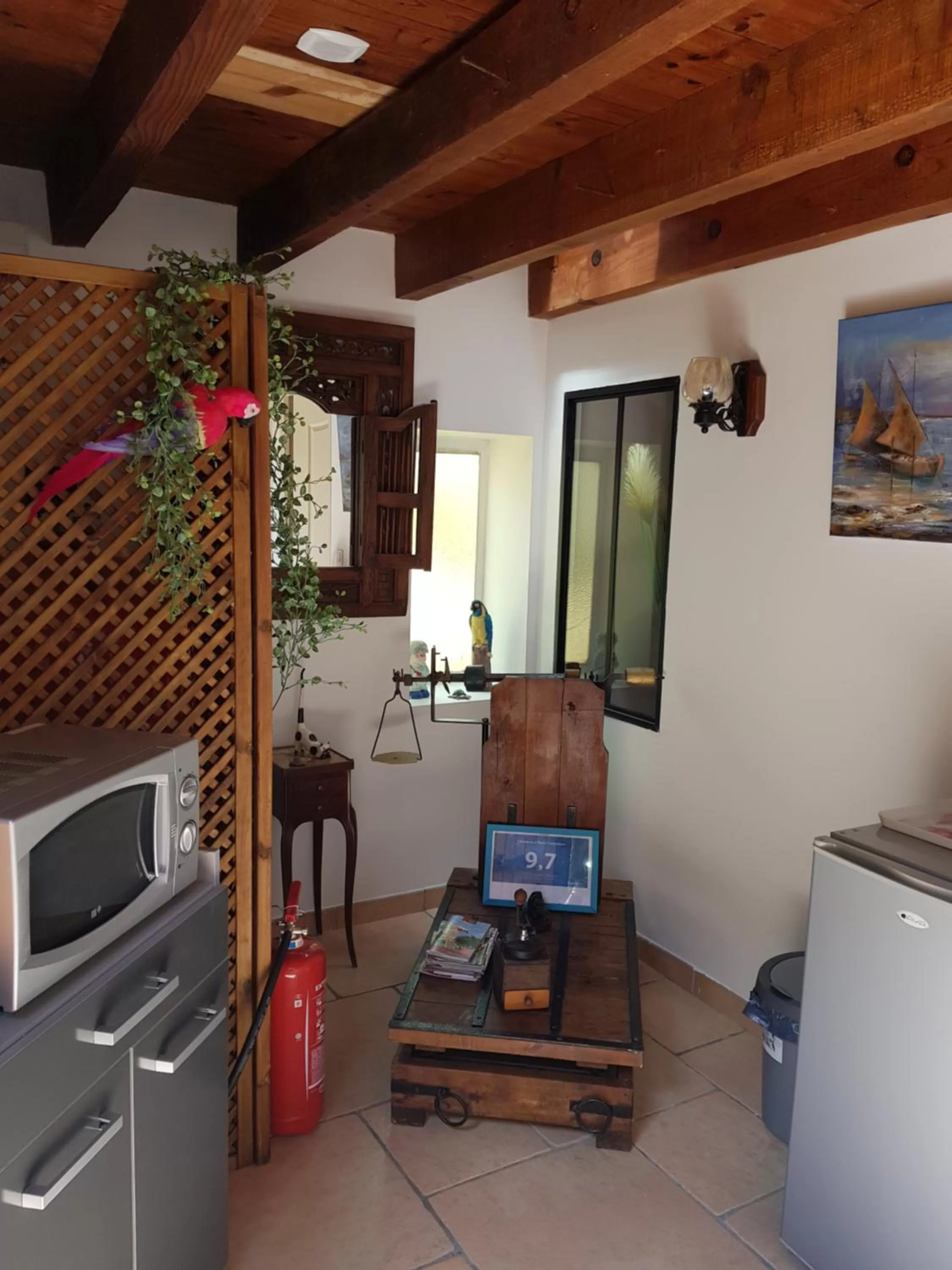 Bedroom in Chambres d'Hotes Carpediem