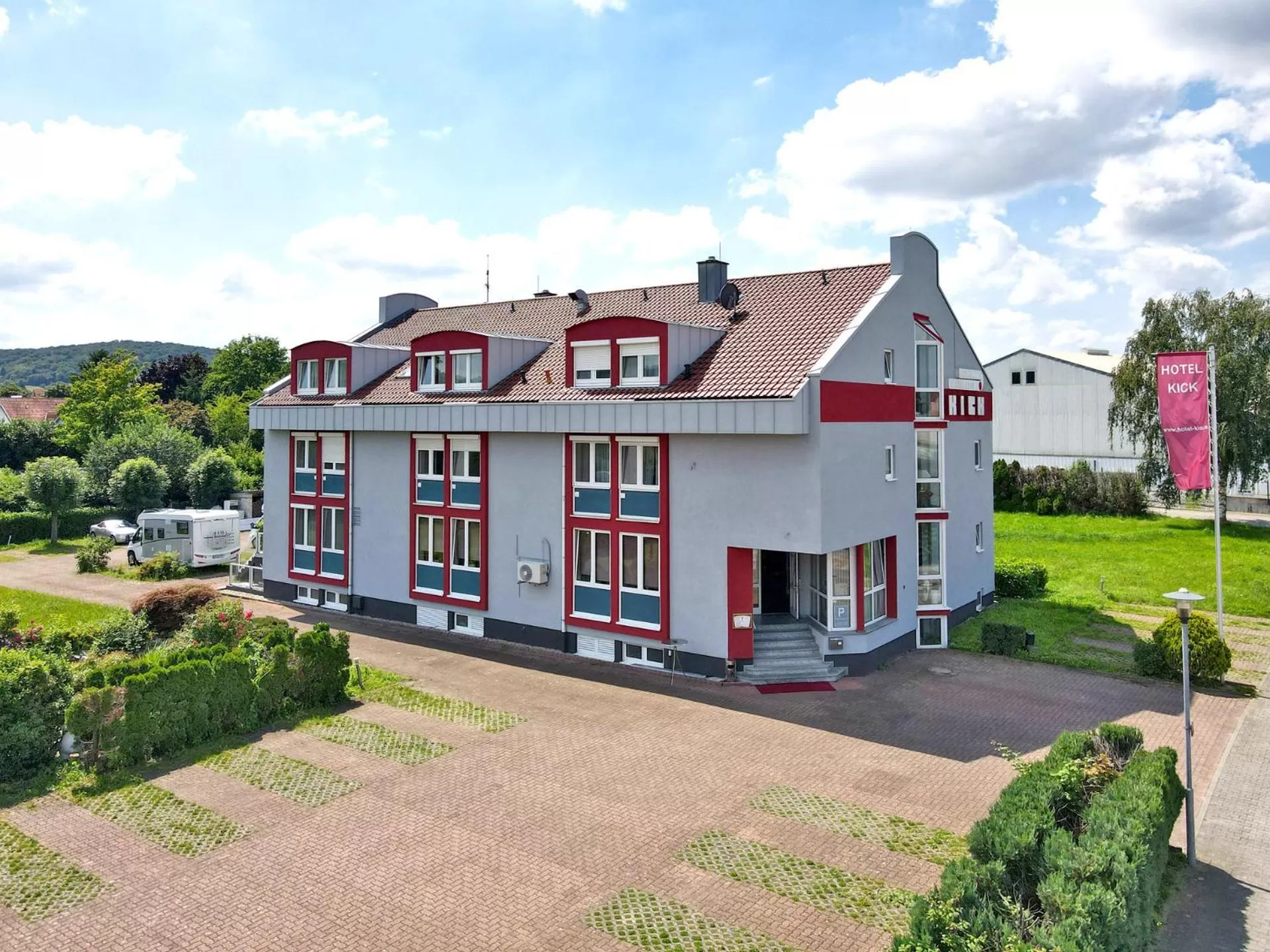 Property Building in Hotel Kick