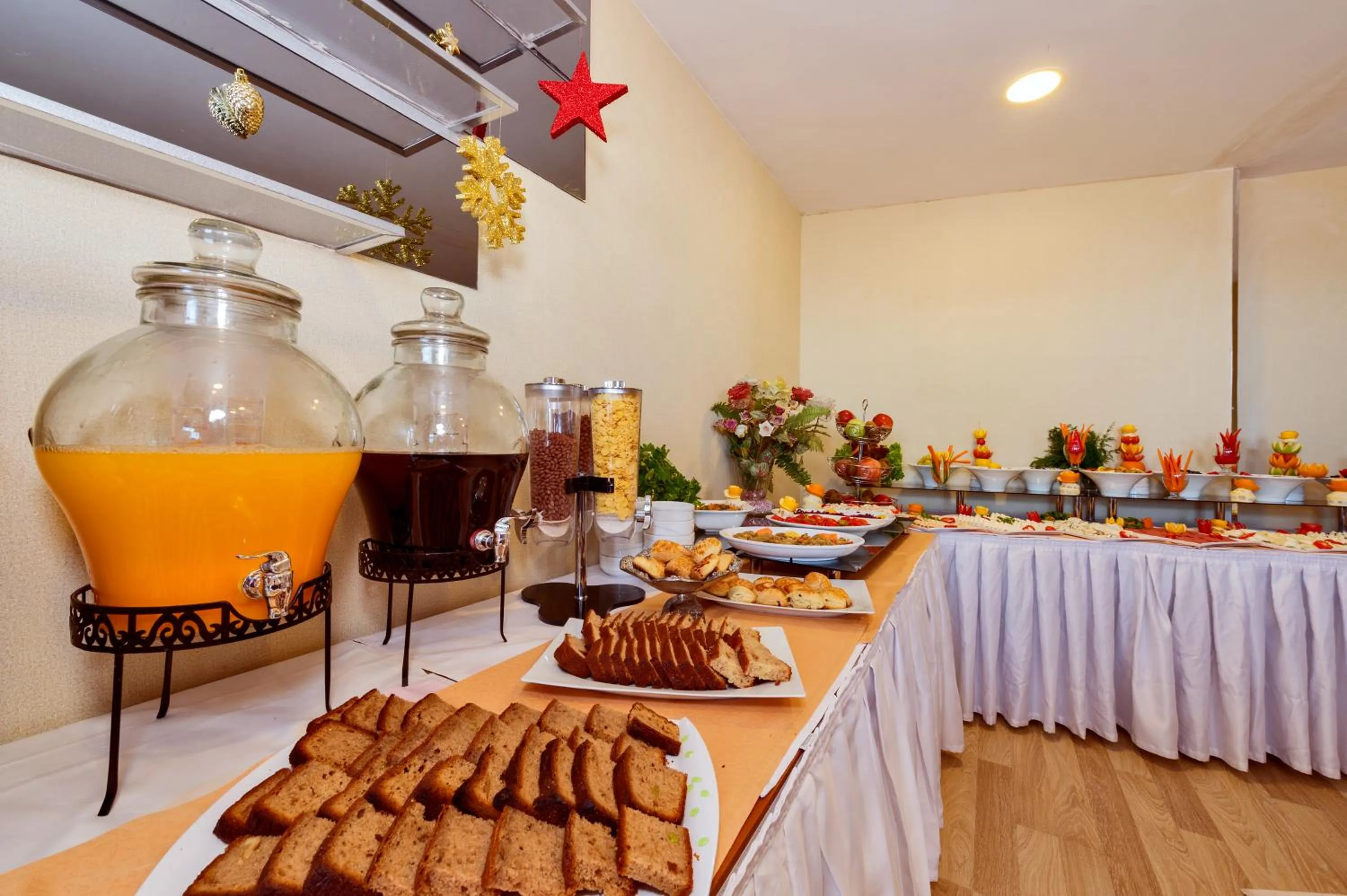 Buffet breakfast, Food in Great Fortune Hotel & Spa