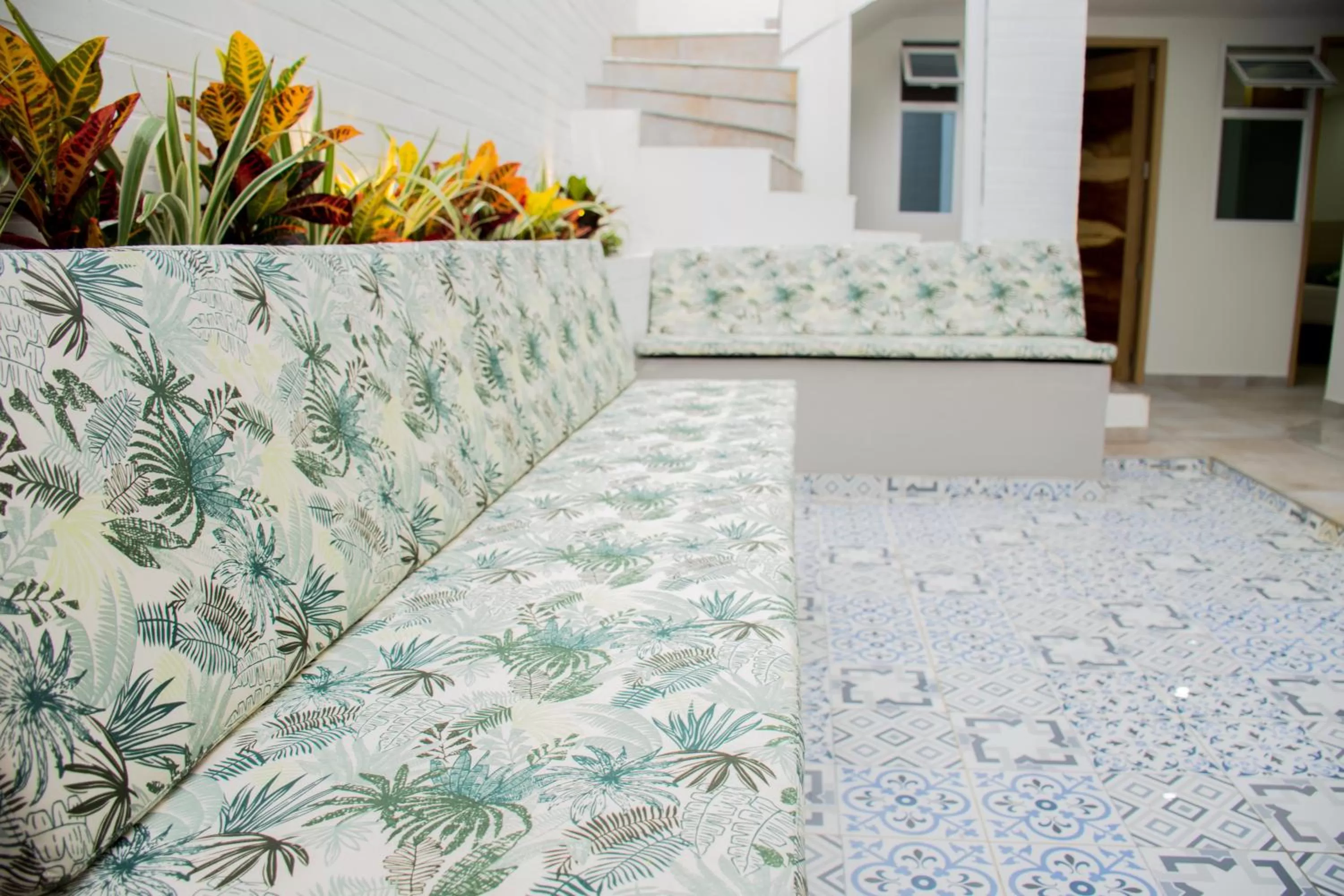 Patio in Stanza Hotel Monteria