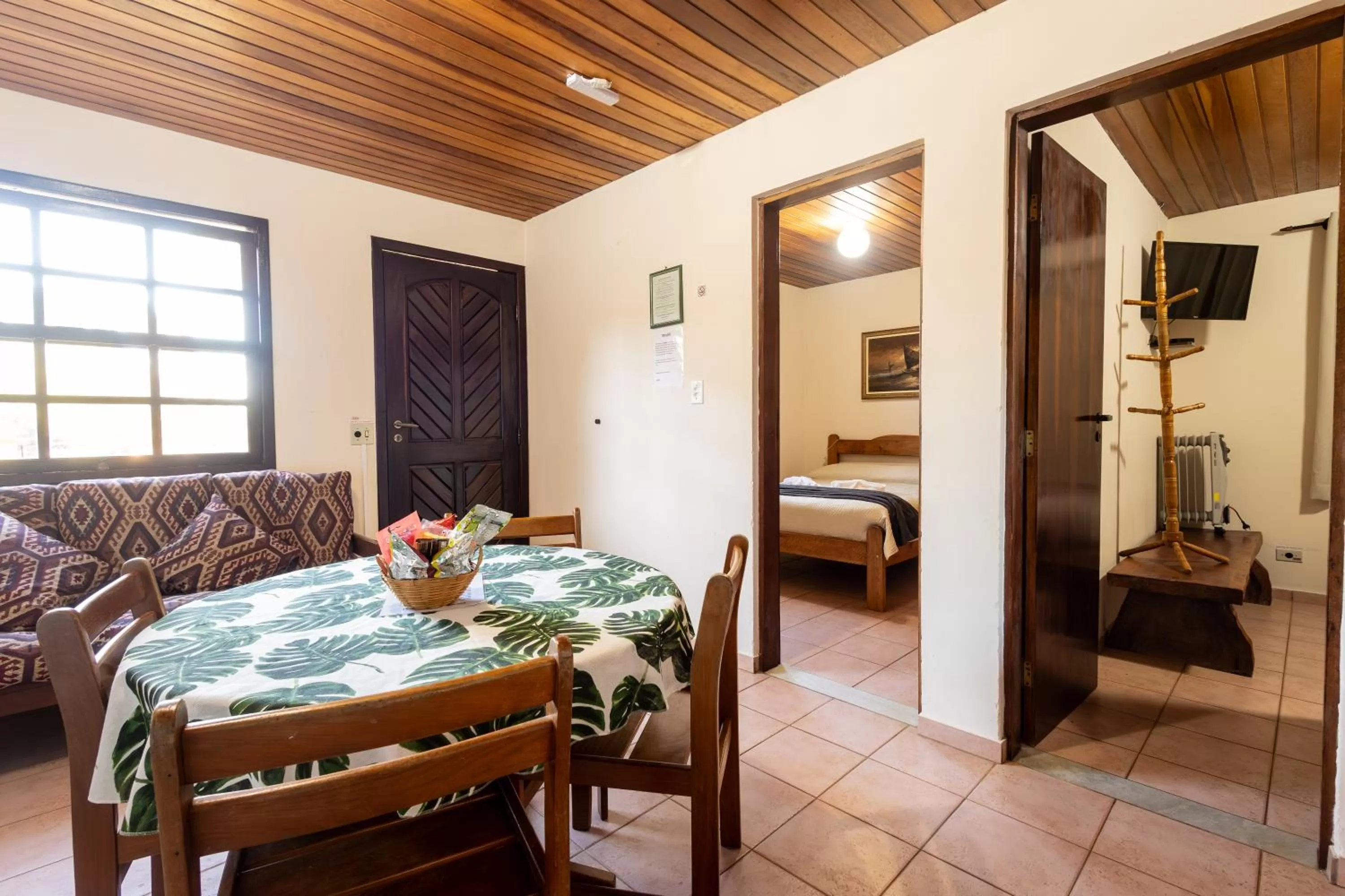 Dining Area in Chalés 3 Pinheiros