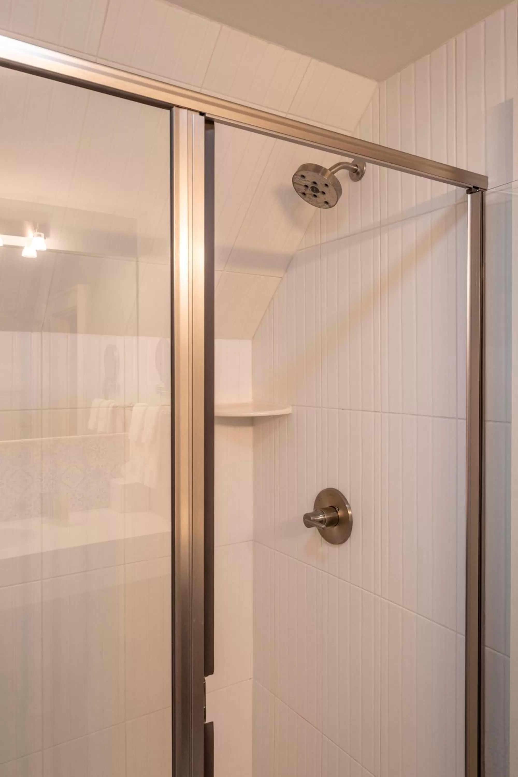 Shower in Hotel Broad Ripple