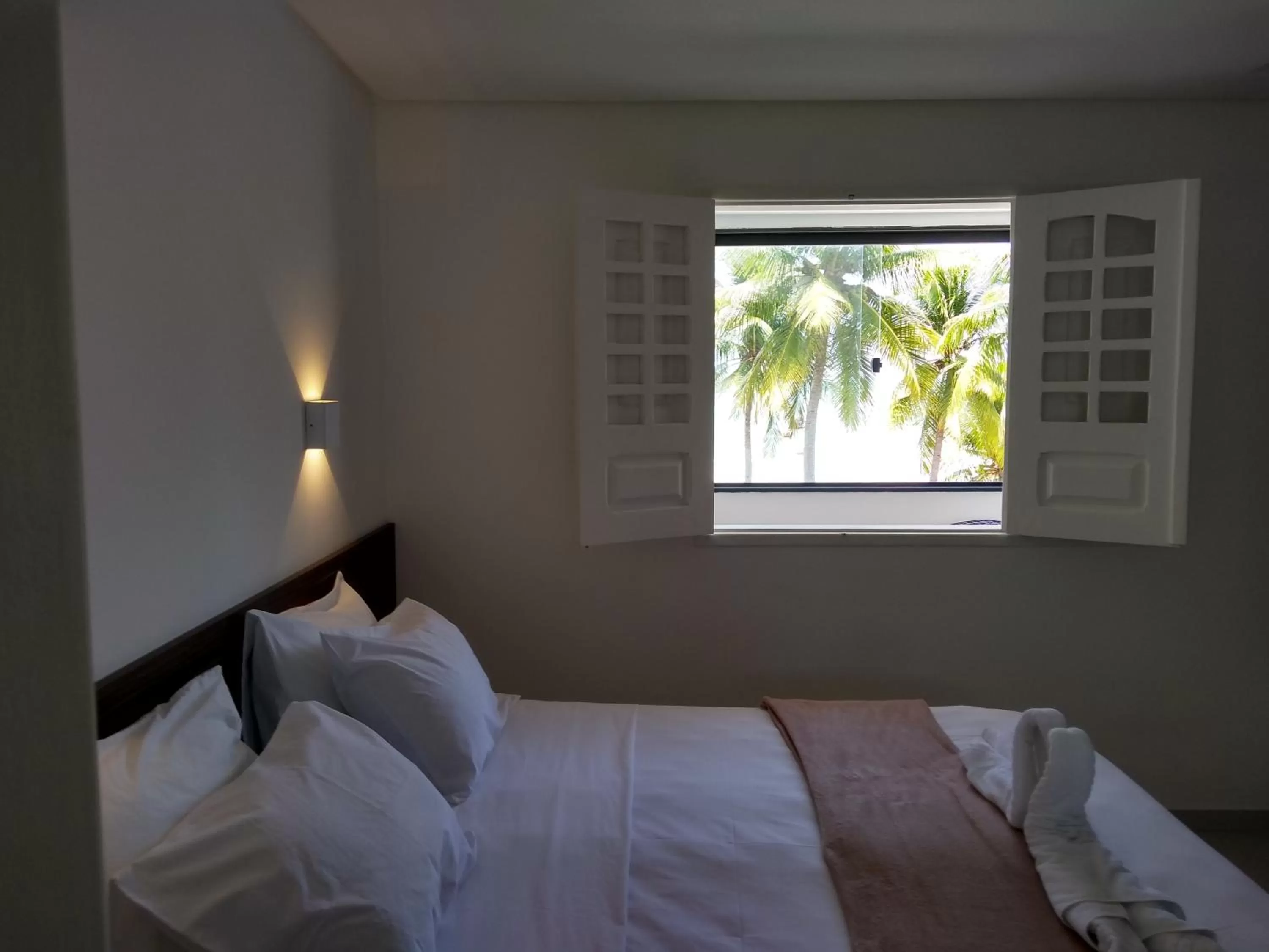 Bed in Pousada Galemares