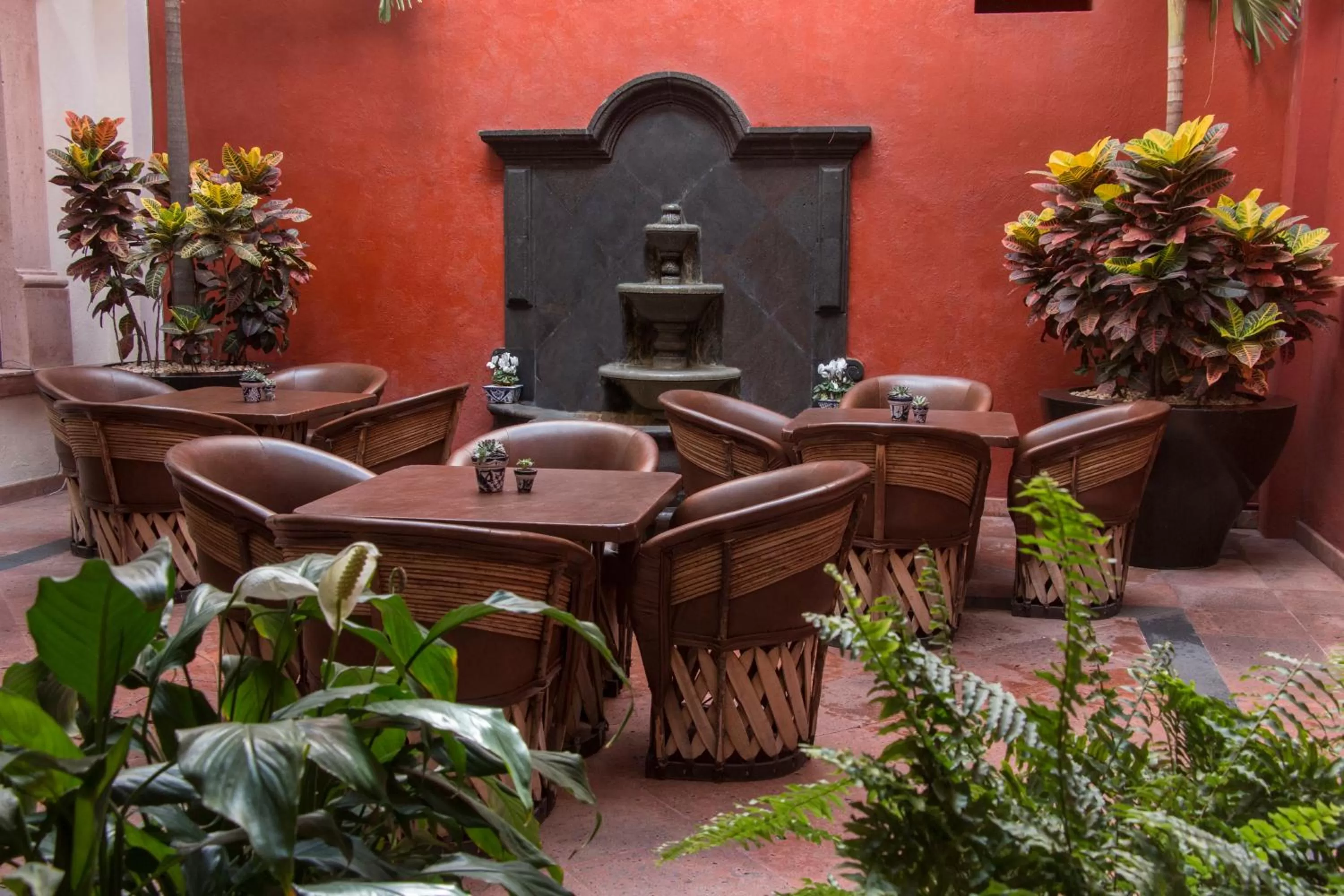 Patio in Hotel Rio Queretaro