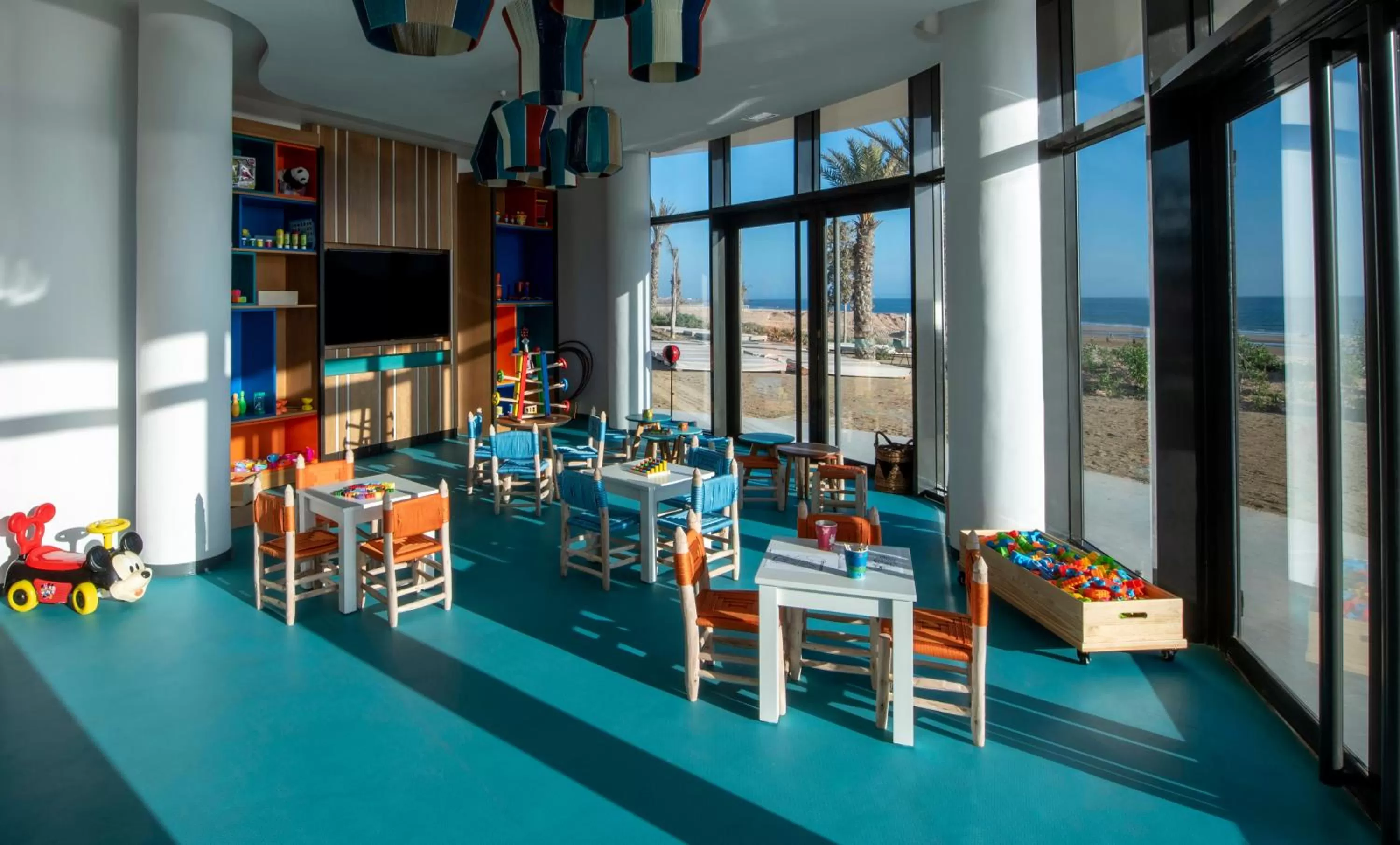 Kids's club in Hyatt Regency Taghazout
