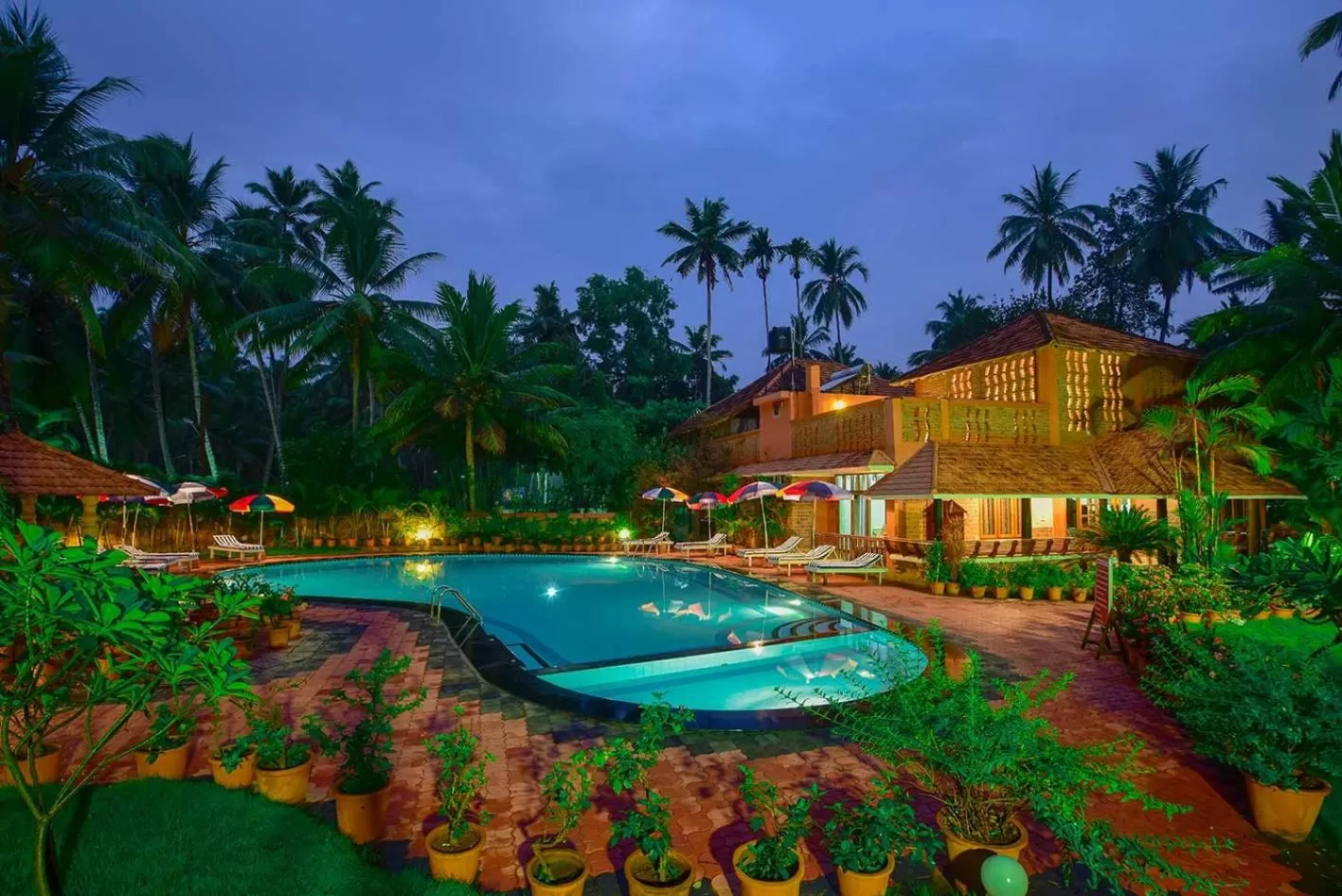Property building in Beach and Lake Ayurvedic Resort, Kovalam