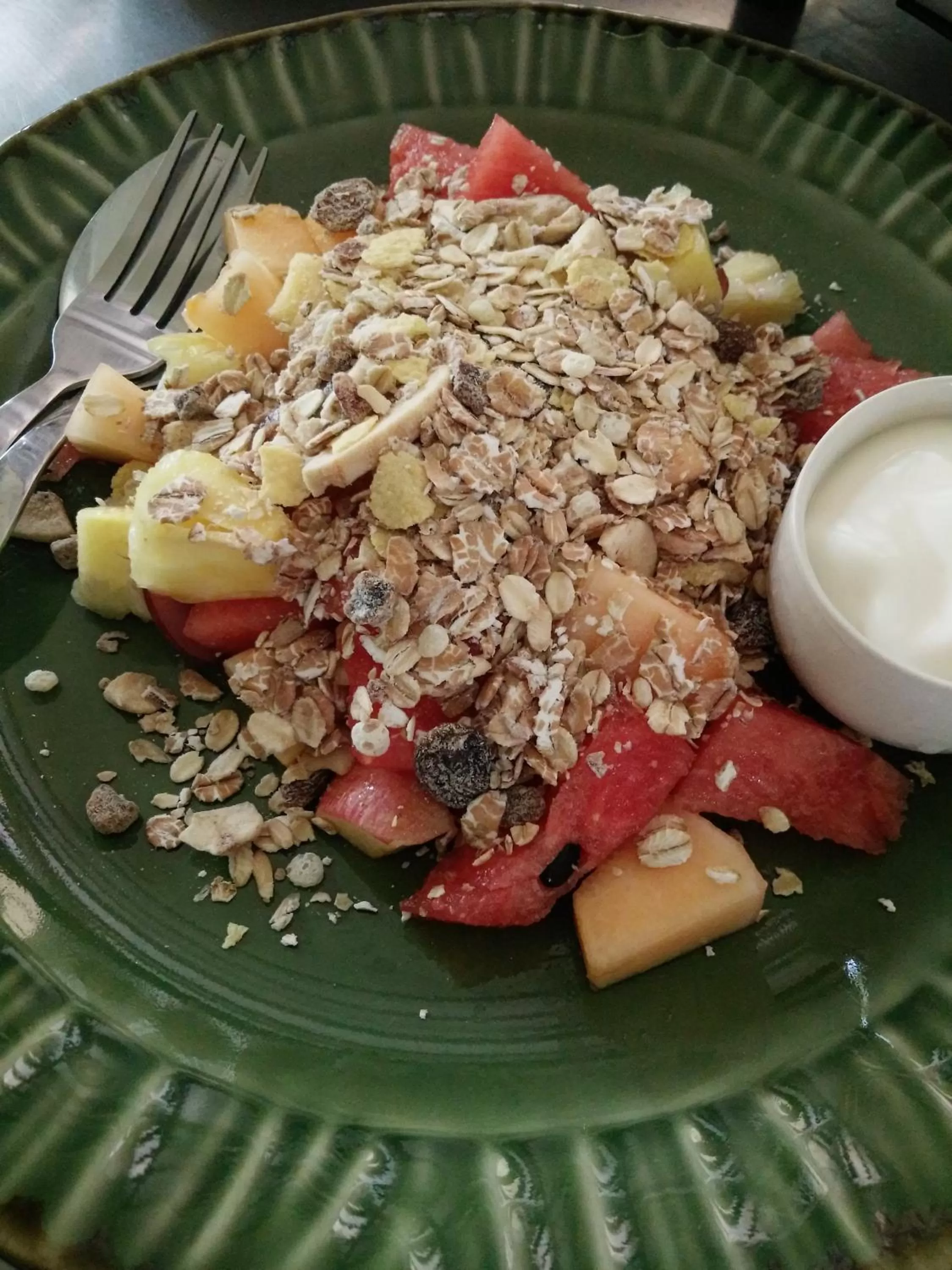 American breakfast in Pai My Guest Resort - SHA Plus