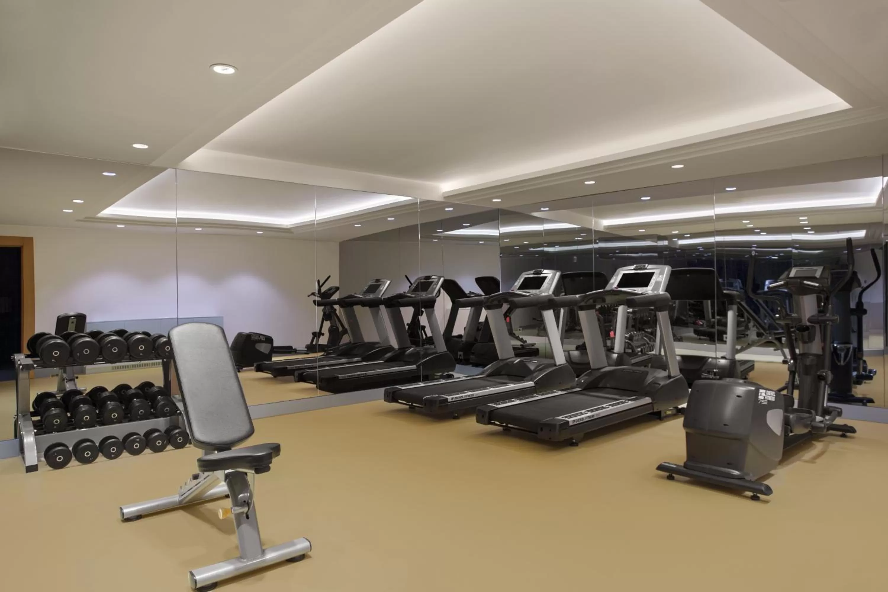 Fitness centre/facilities in Lazzoni Hotel