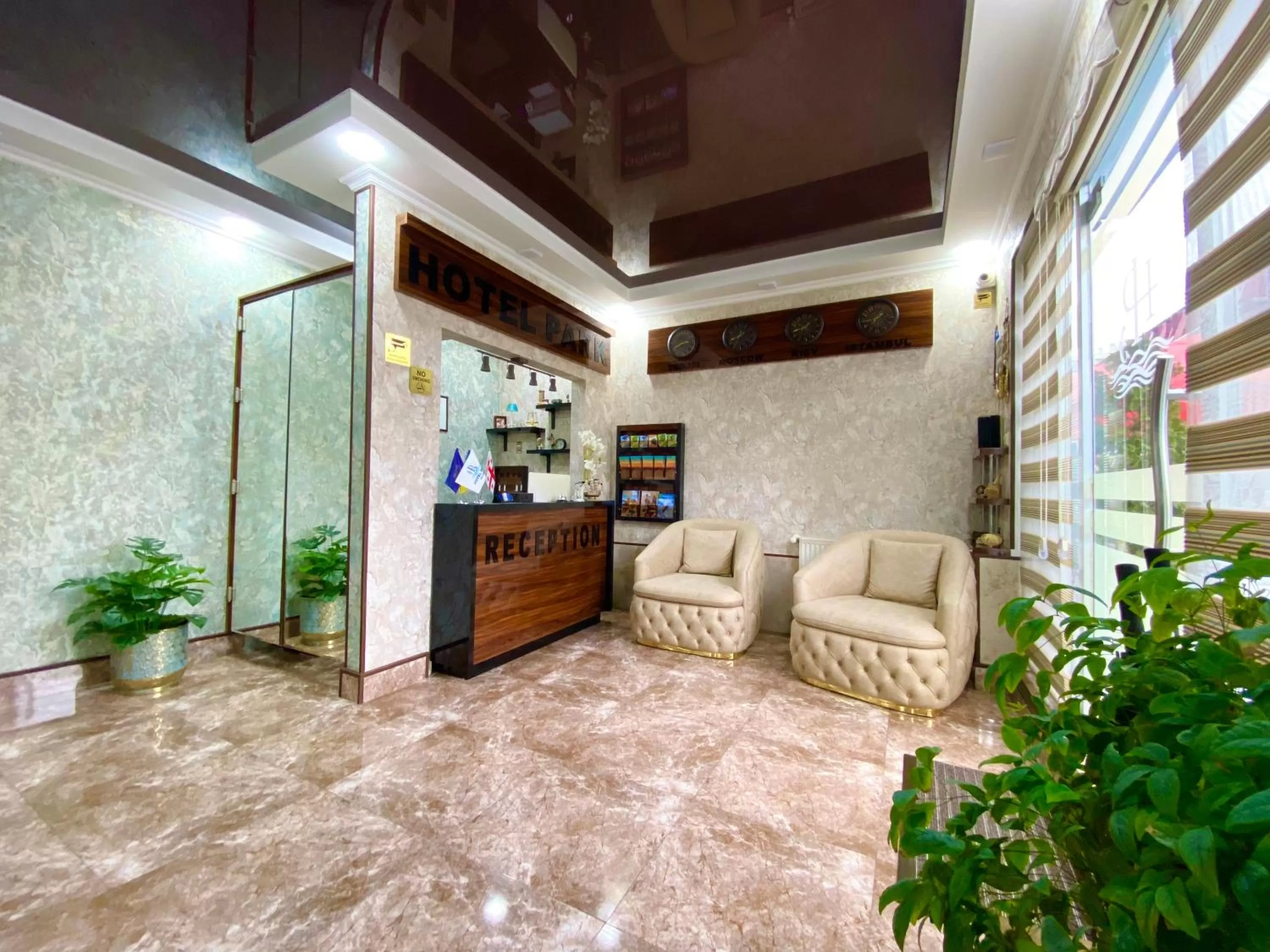 Living room, Lobby/Reception in Hotel Park