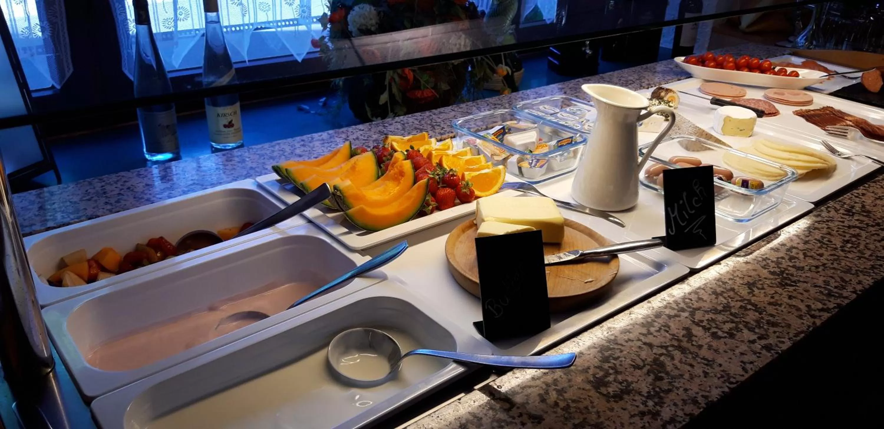 Buffet breakfast in Alemannenhof Hotel Engel