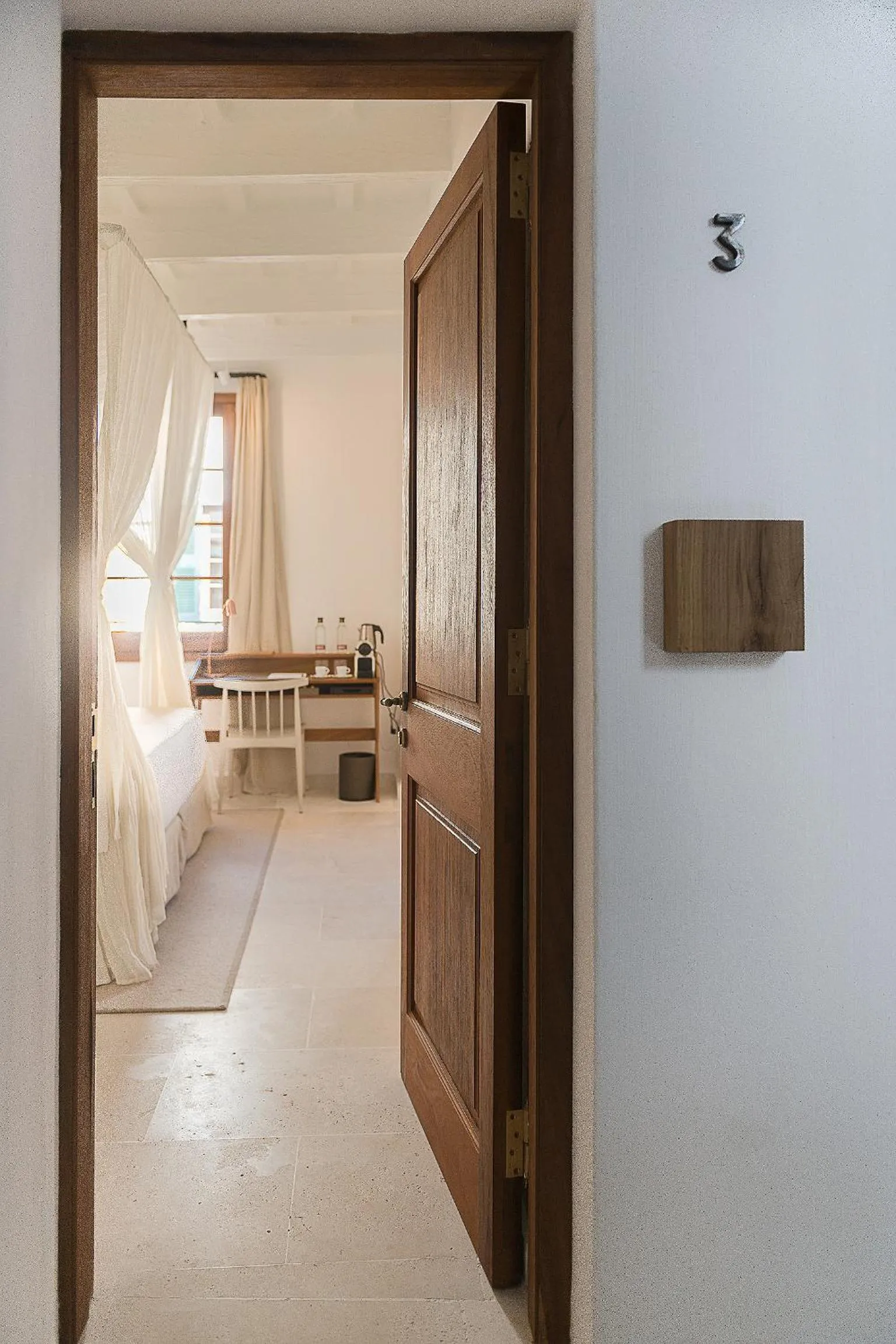 Bedroom, Bed in S'Hotelet d'es Born - Suites & SPA