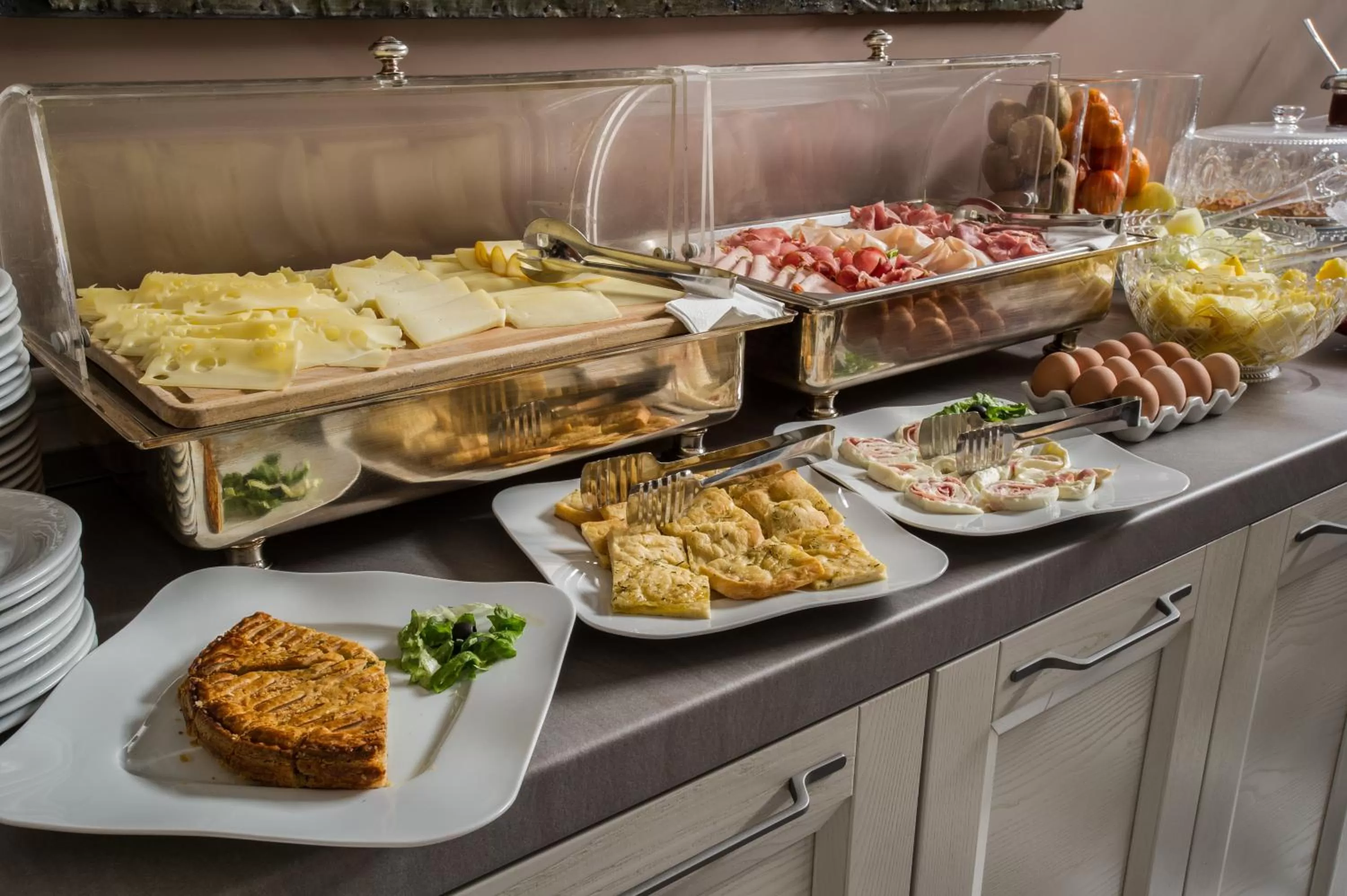 Food close-up in Hotel Residenza In Farnese