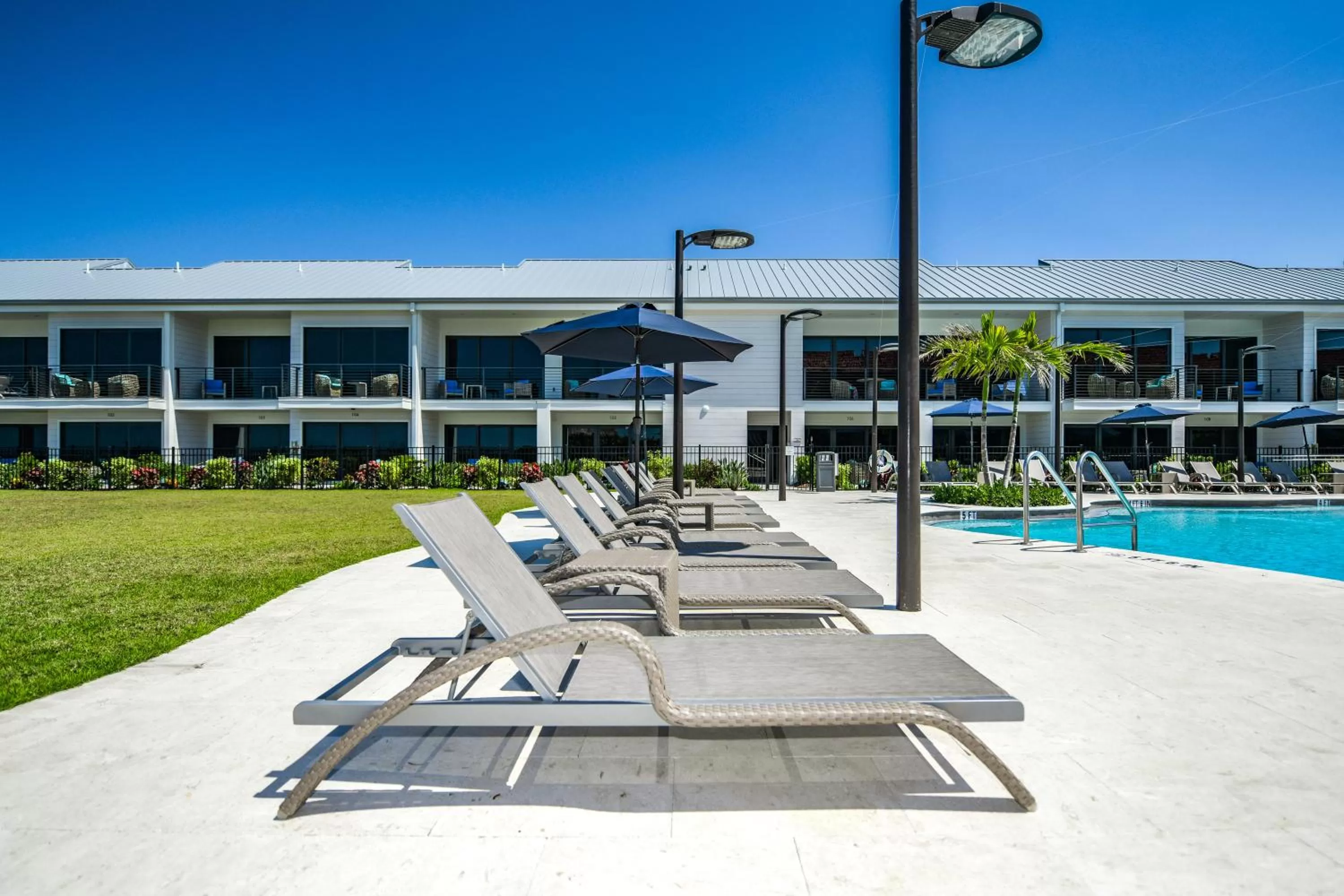 sunbed in Anna Maria Beach Resort