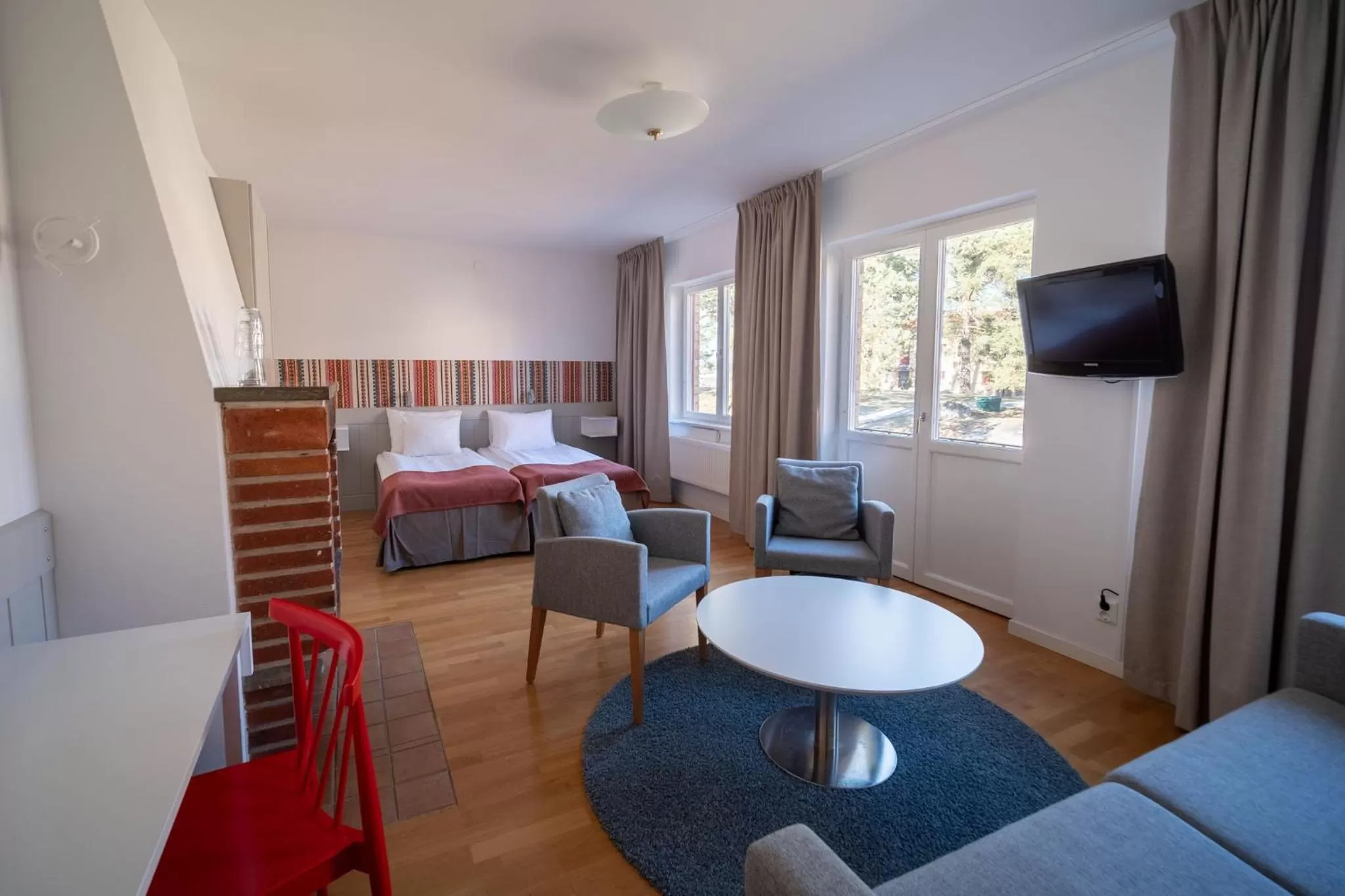 Bedroom, Seating Area in Runö Möten & Events