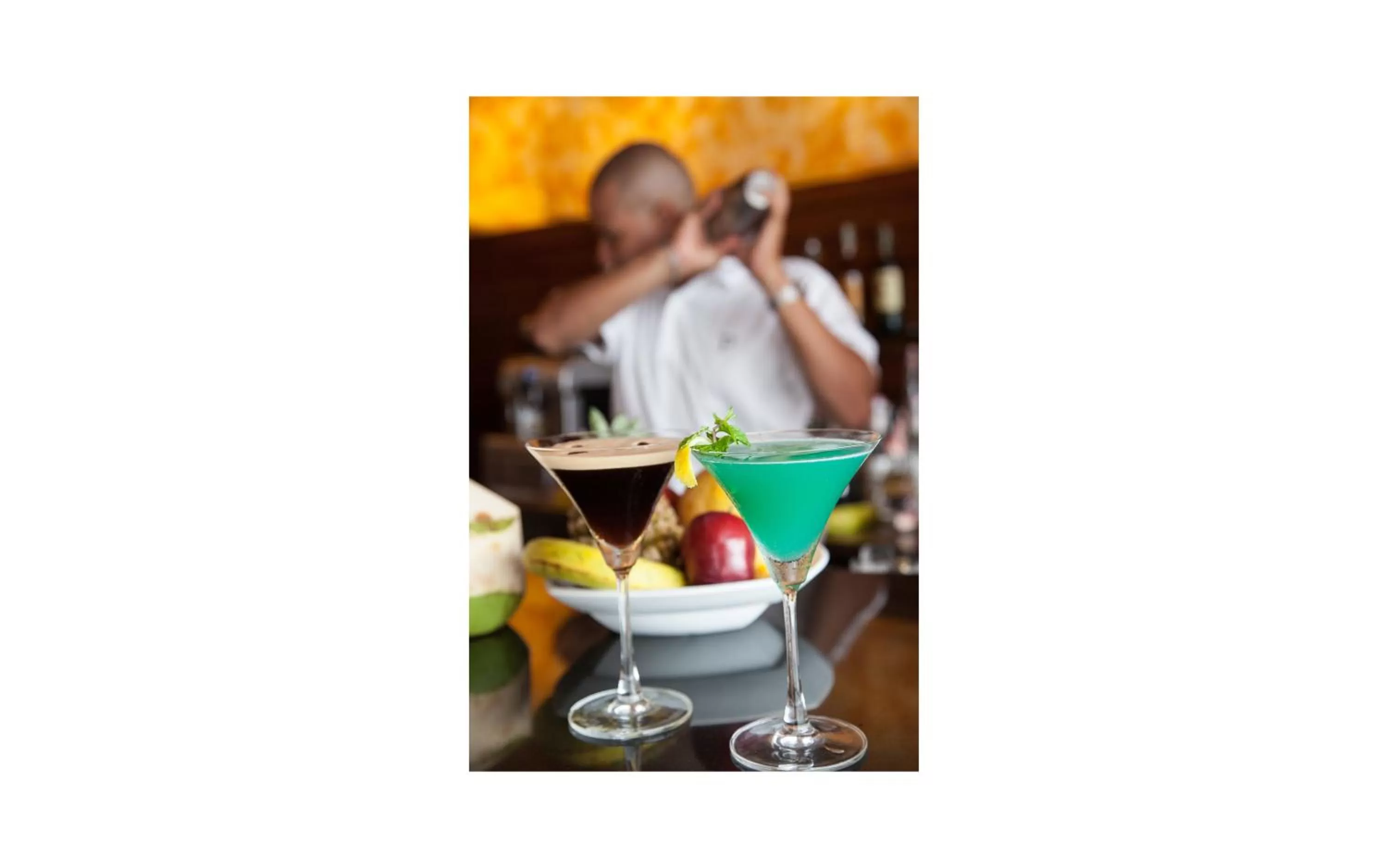 Drinks in The Privilege Hotel Ezra Beach Club