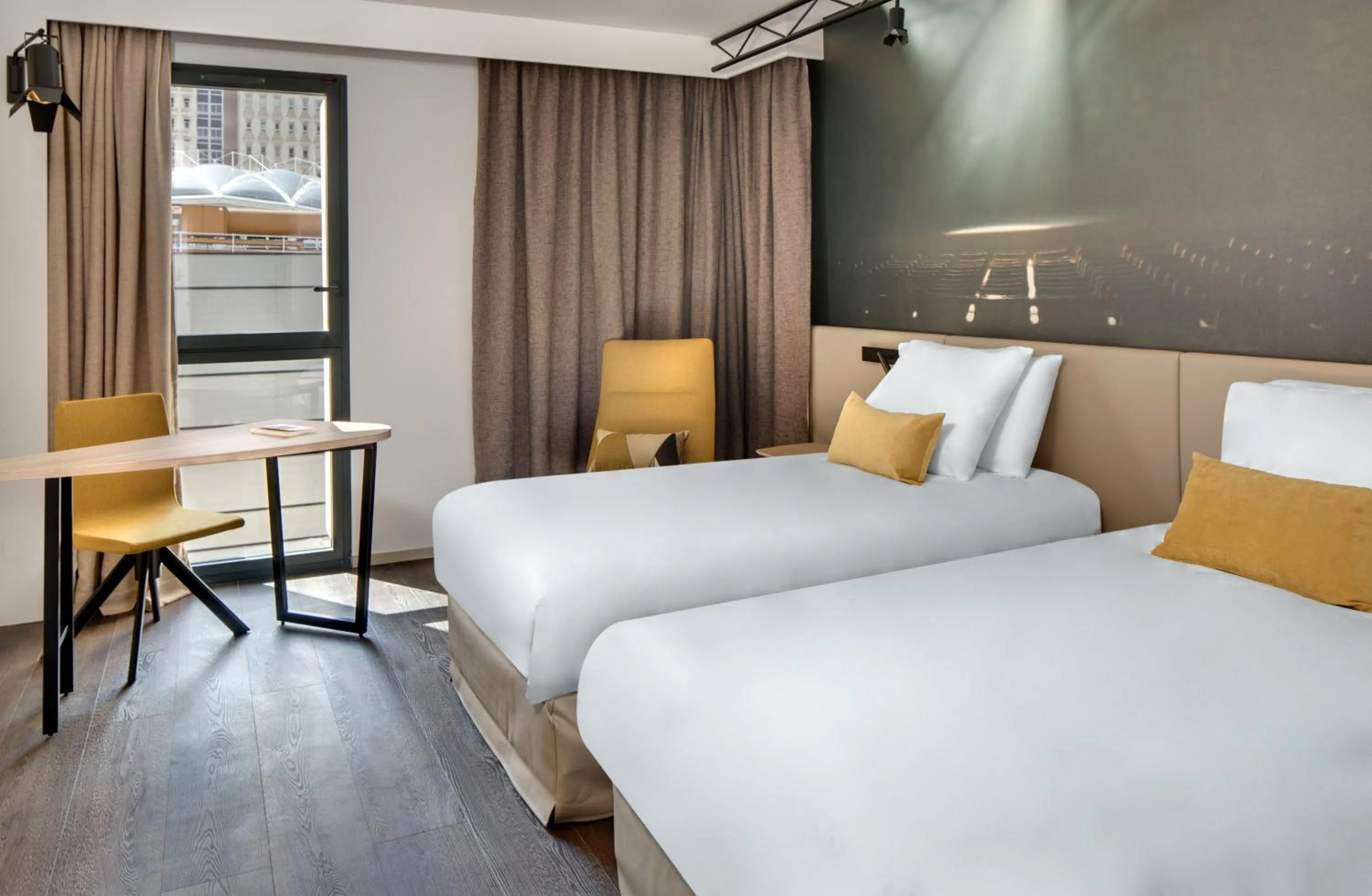 Bed in Mercure Montpellier Centre Comédie