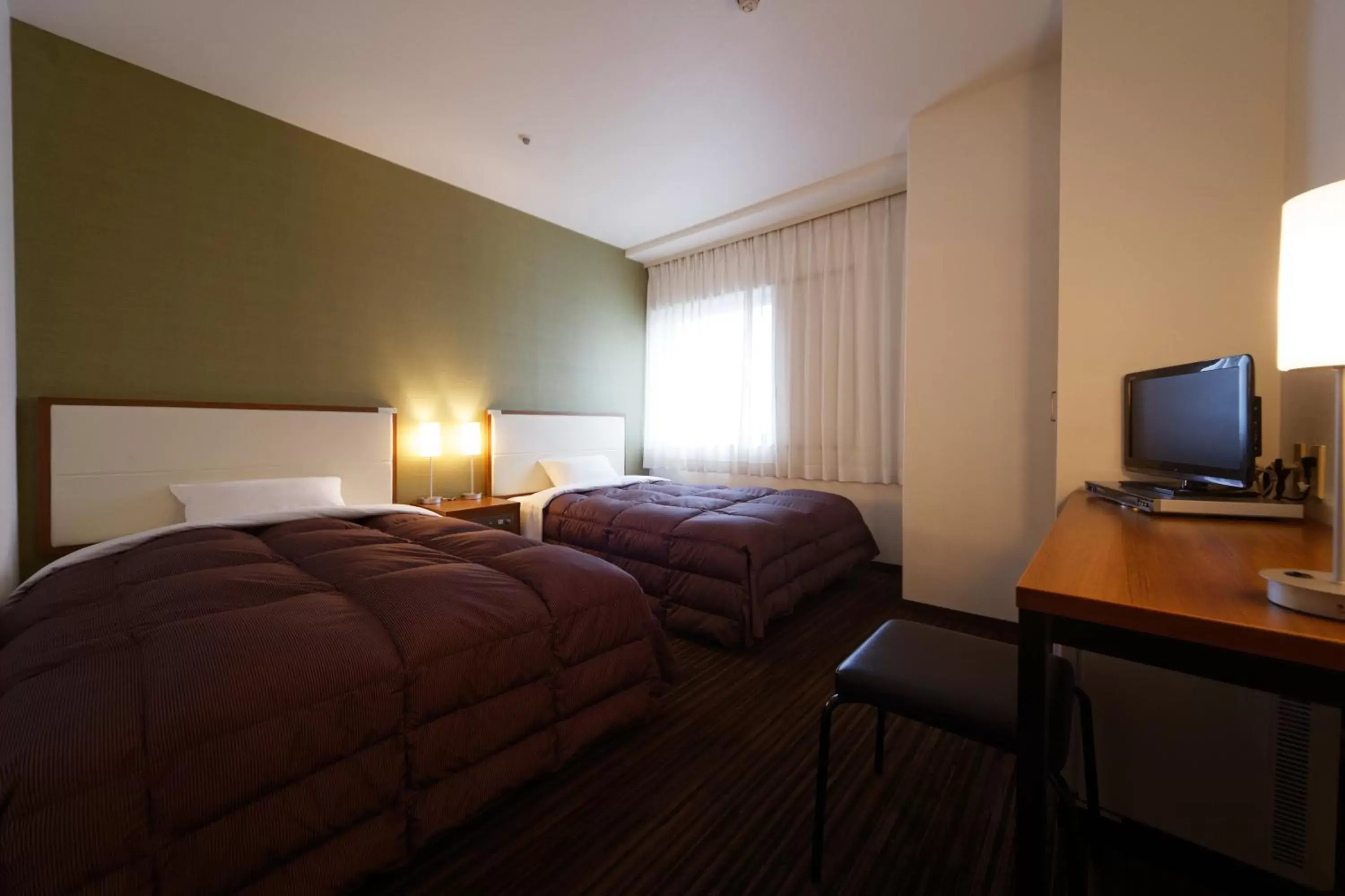 Standard Twin Room - Smoking in Kagoshima Washington Hotel Plaza Standard Twin Room - Smoking in Kagoshima Washington Hotel Plaza