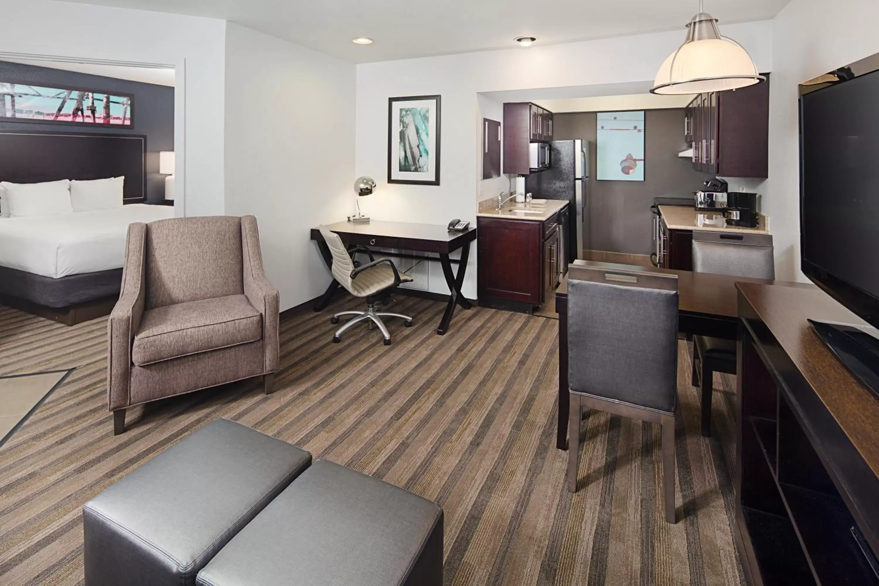 One-Bedroom King Suite in Hyatt House Dallas Las Colinas One-Bedroom King Suite in Hyatt House Dallas Las Colinas