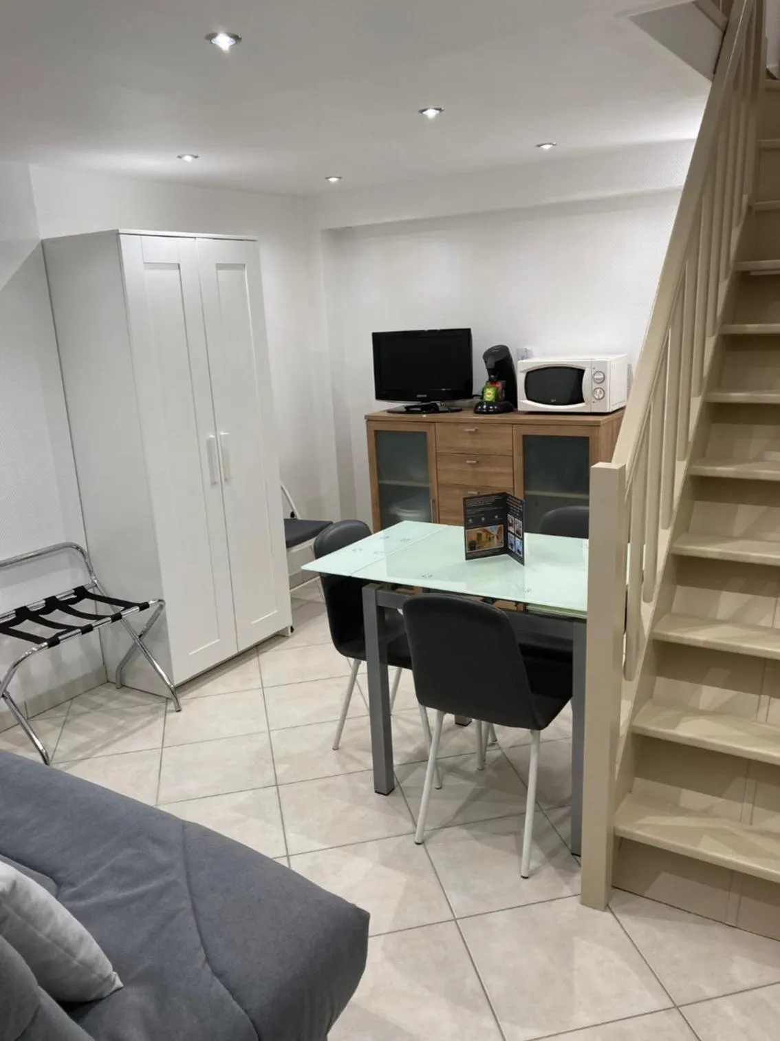 Seating area in Hotel De L'Horloge