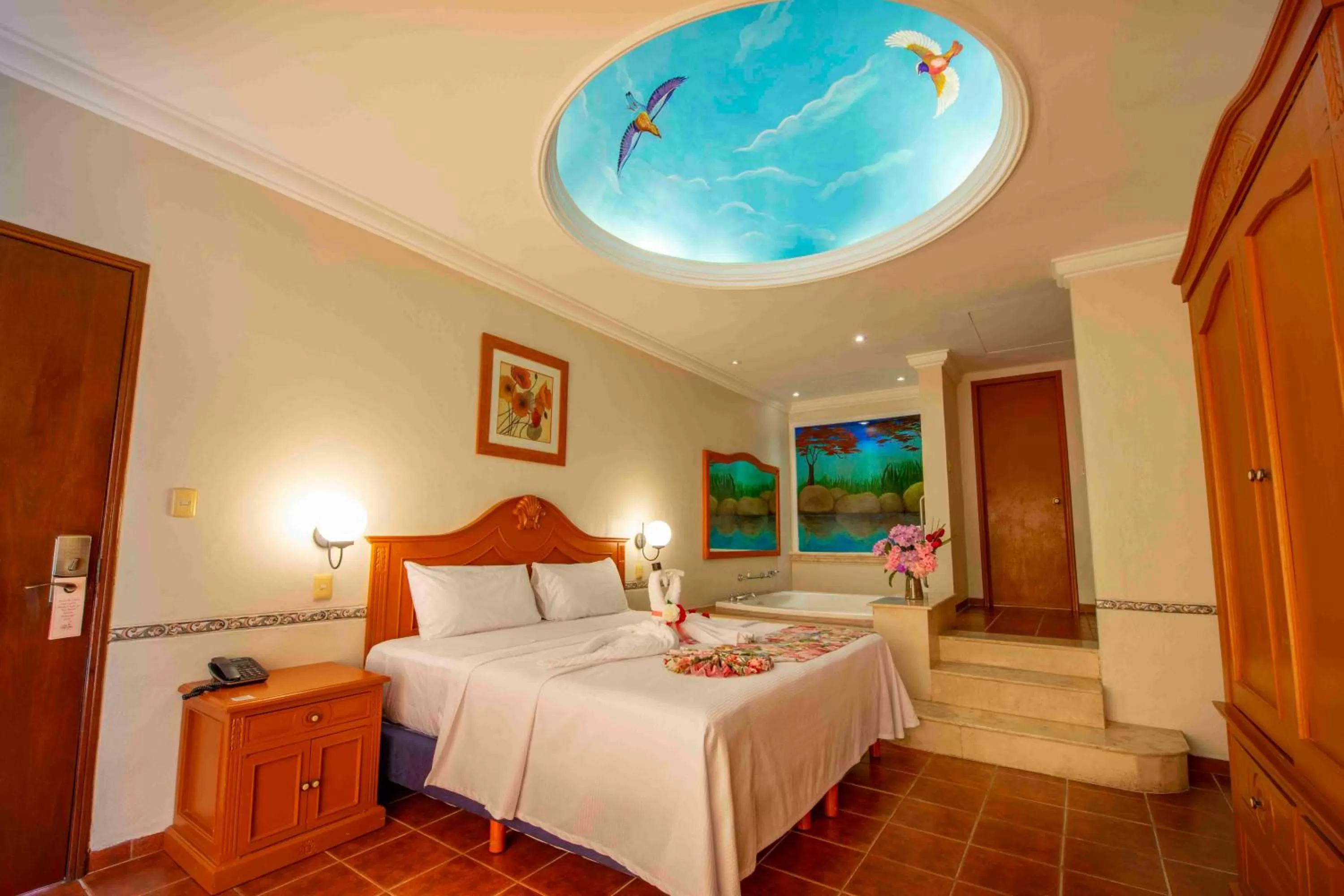 Bed in Hotel del Gobernador