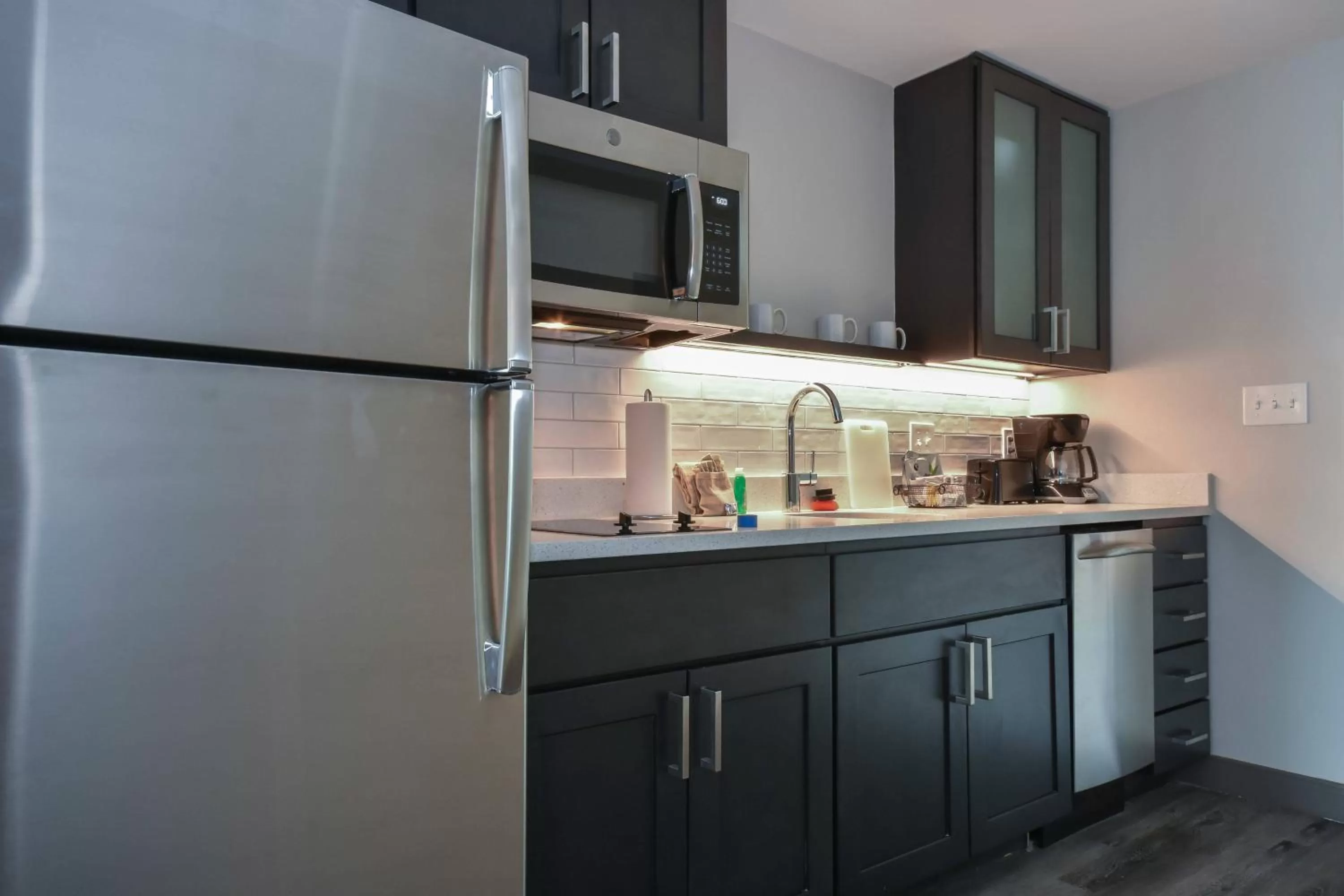 Kitchen or kitchenette in Residence Inn by Marriott Myrtle Beach Oceanfront