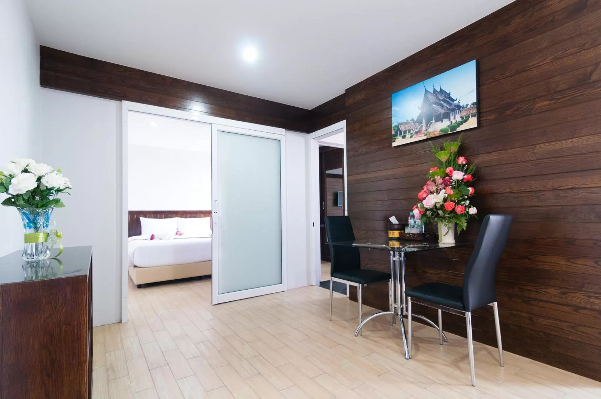 Decorative detail, Bed in The Chateau Chiangmai Residence