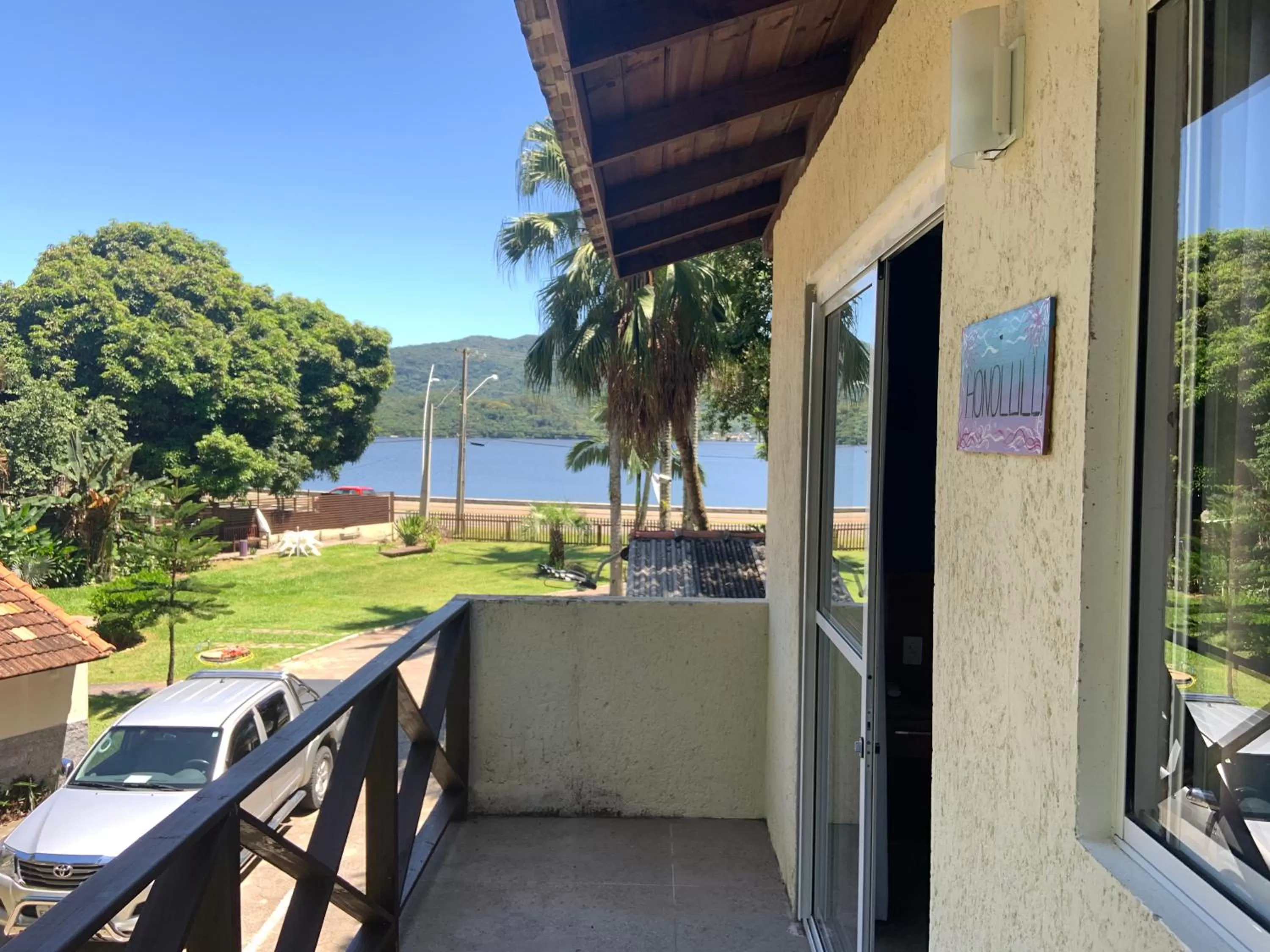 Balcony/Terrace in Pousada Jardim Da Lagoa