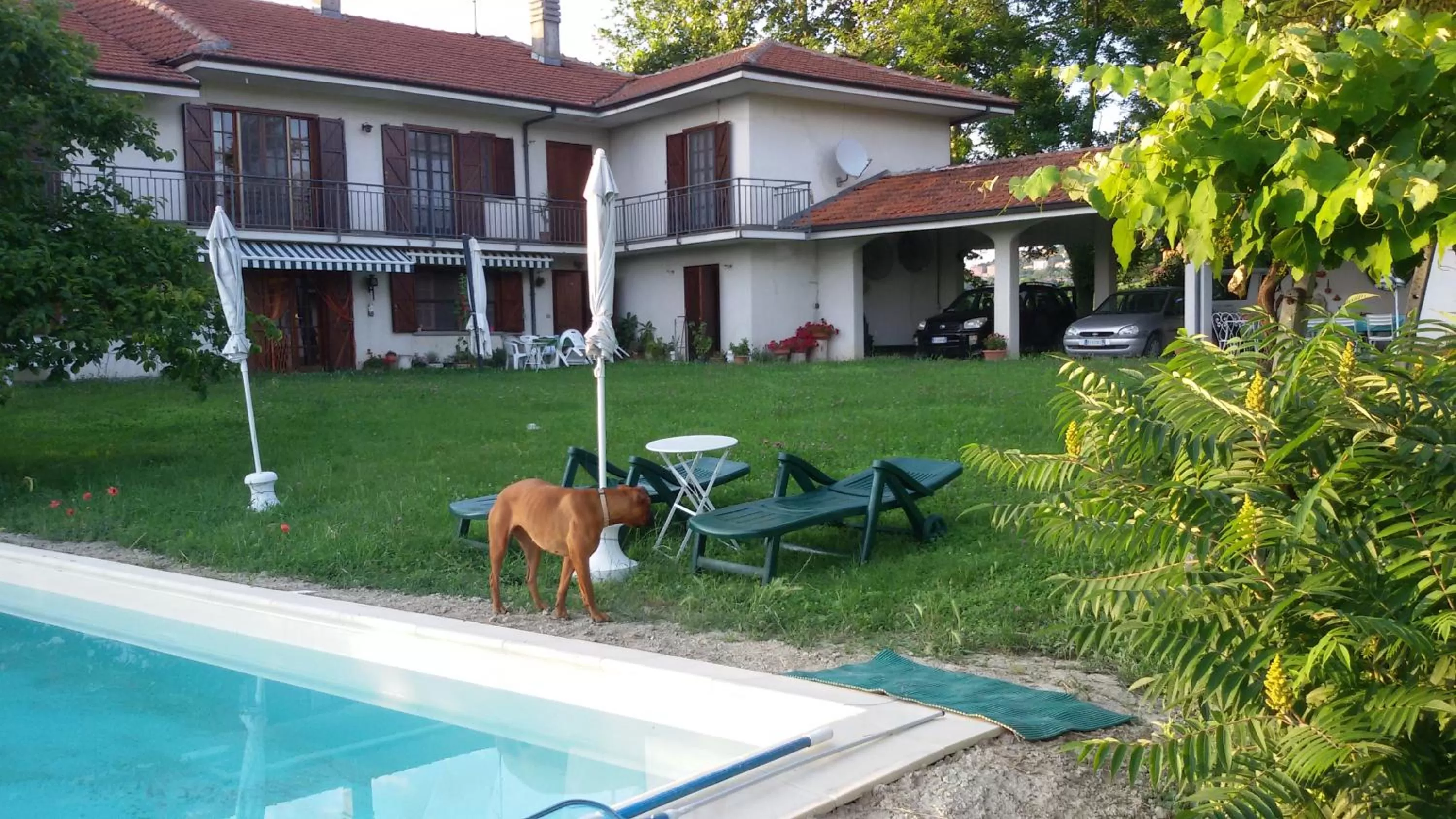 Facade/entrance in Cascina Torello