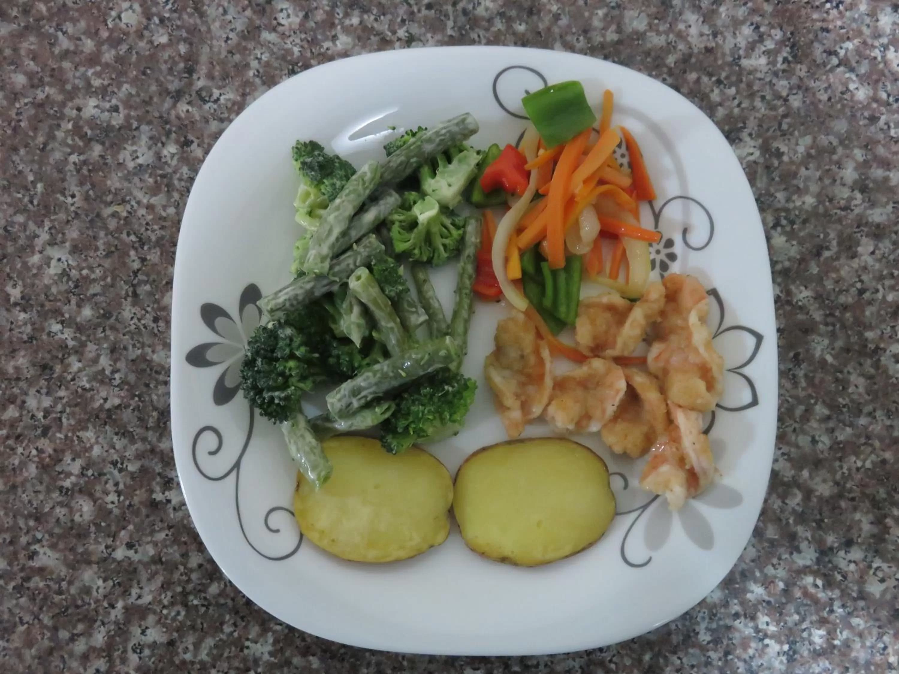 Lunch, Food in Casa del Montañero