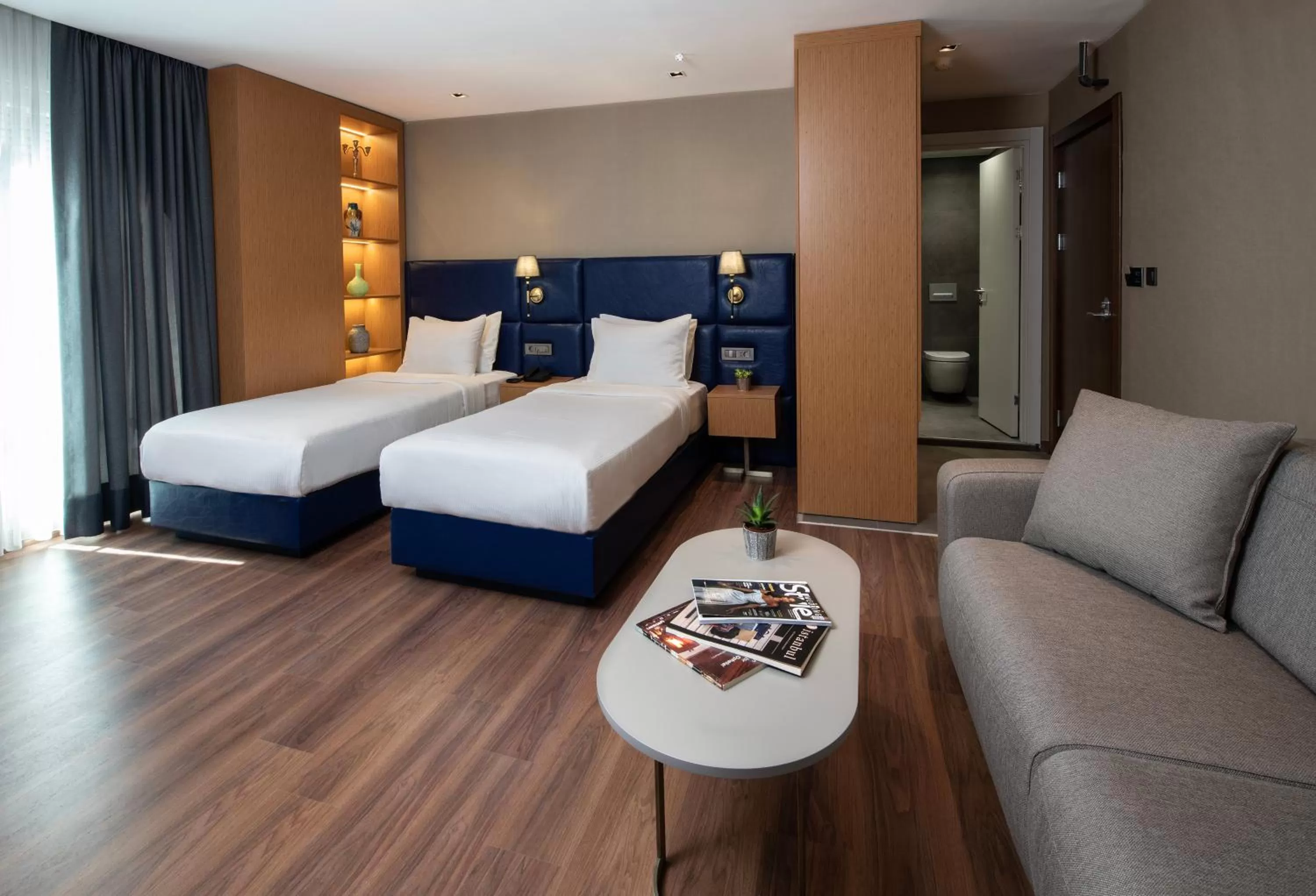 Bed in Hotel Bosfora