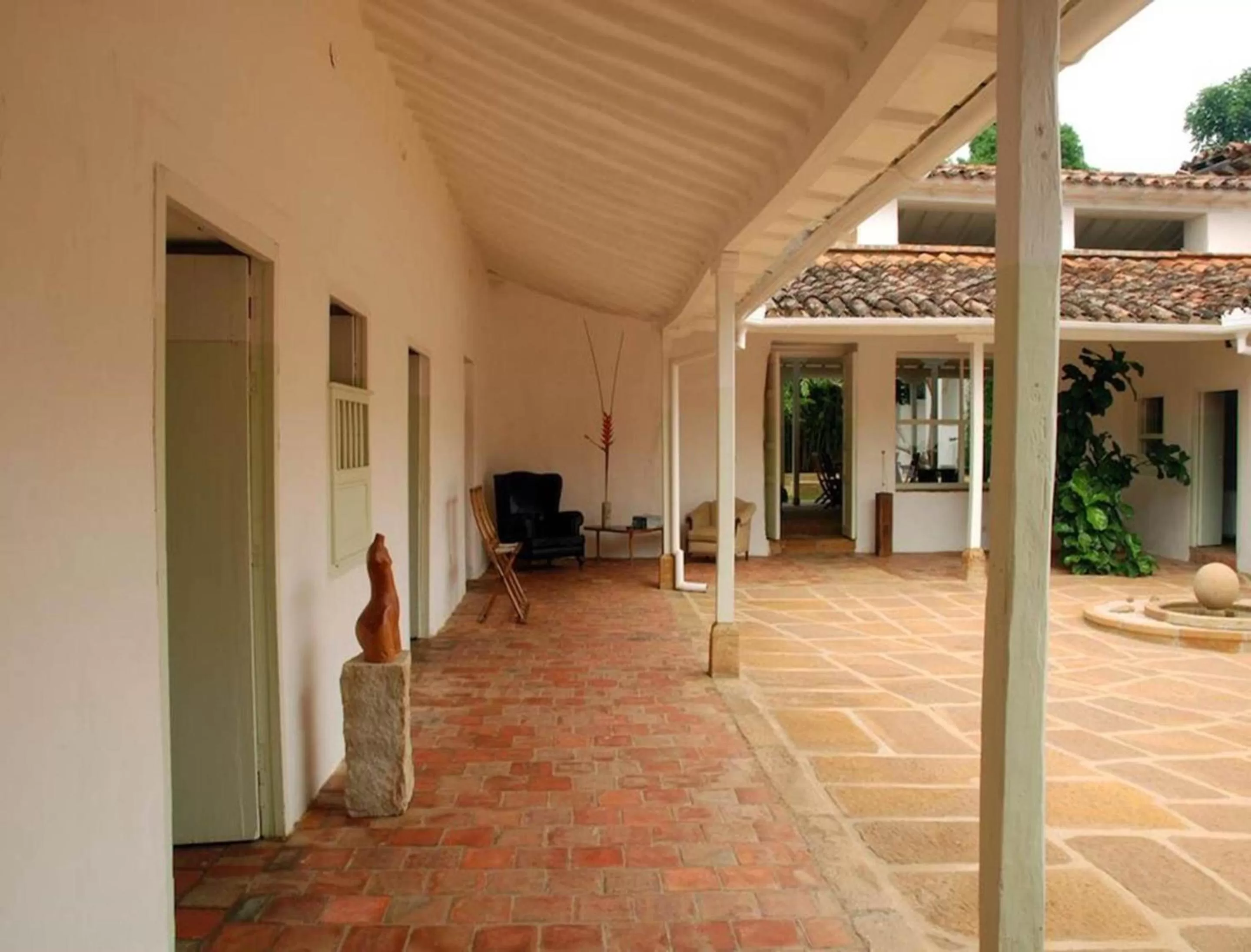 Patio in La Nube Posada