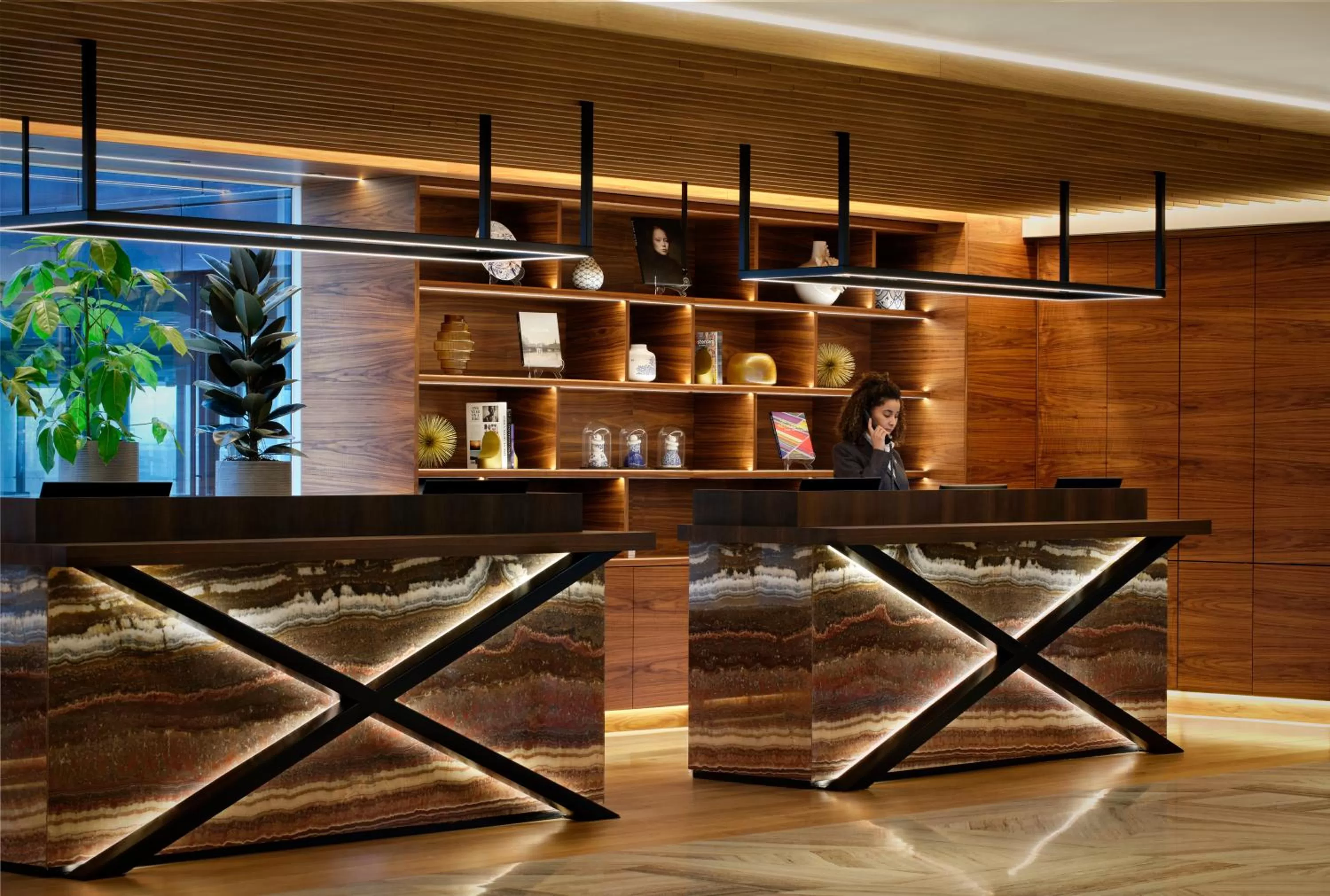 Lobby or reception in Sheraton Amsterdam Airport Hotel and Conference Center