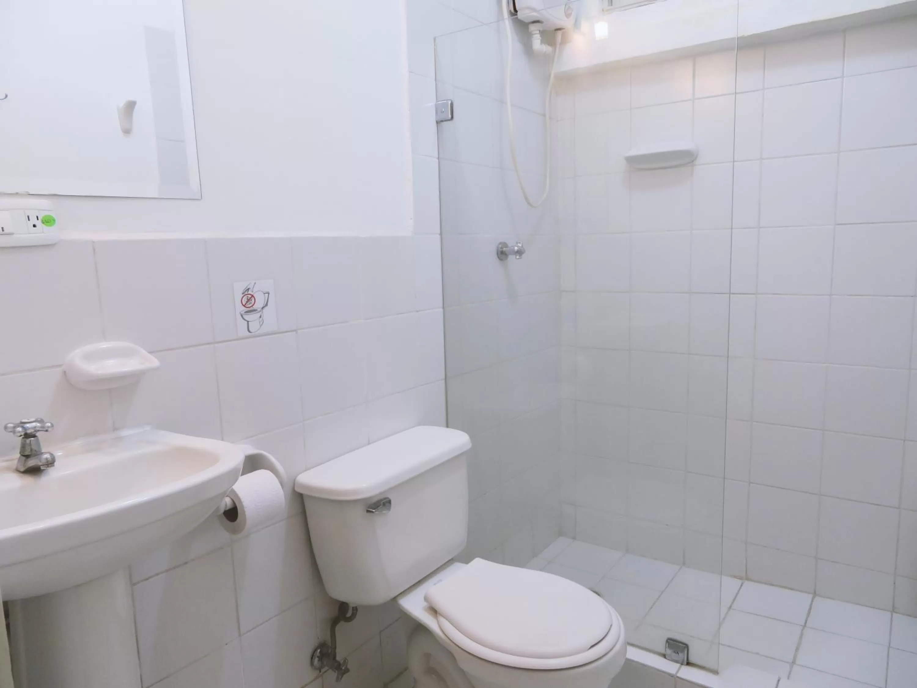 Shower, Bathroom in Bird Garden Guest House