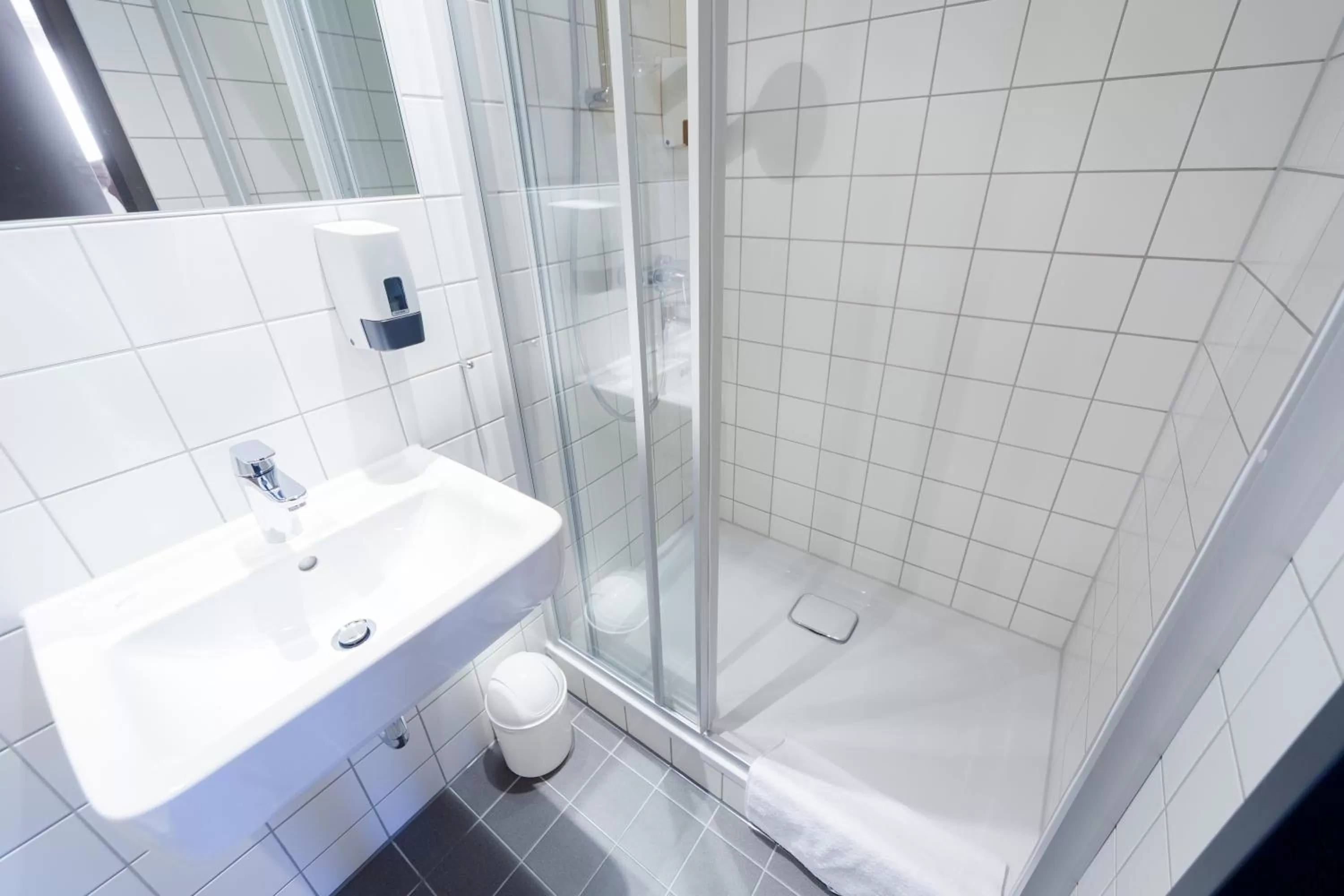 Bathroom in McDreams Hotel Leipzig