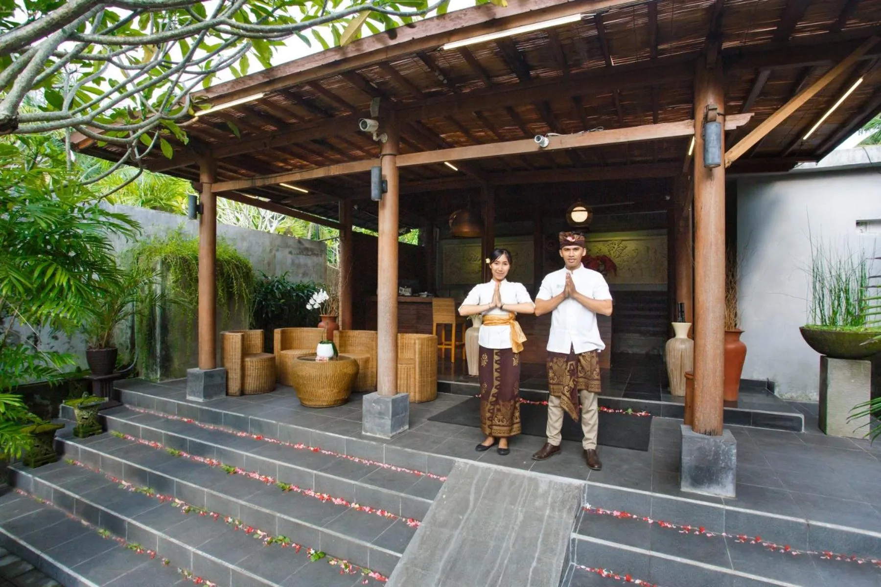 Staff in Ubud Raya Boutique Hotel