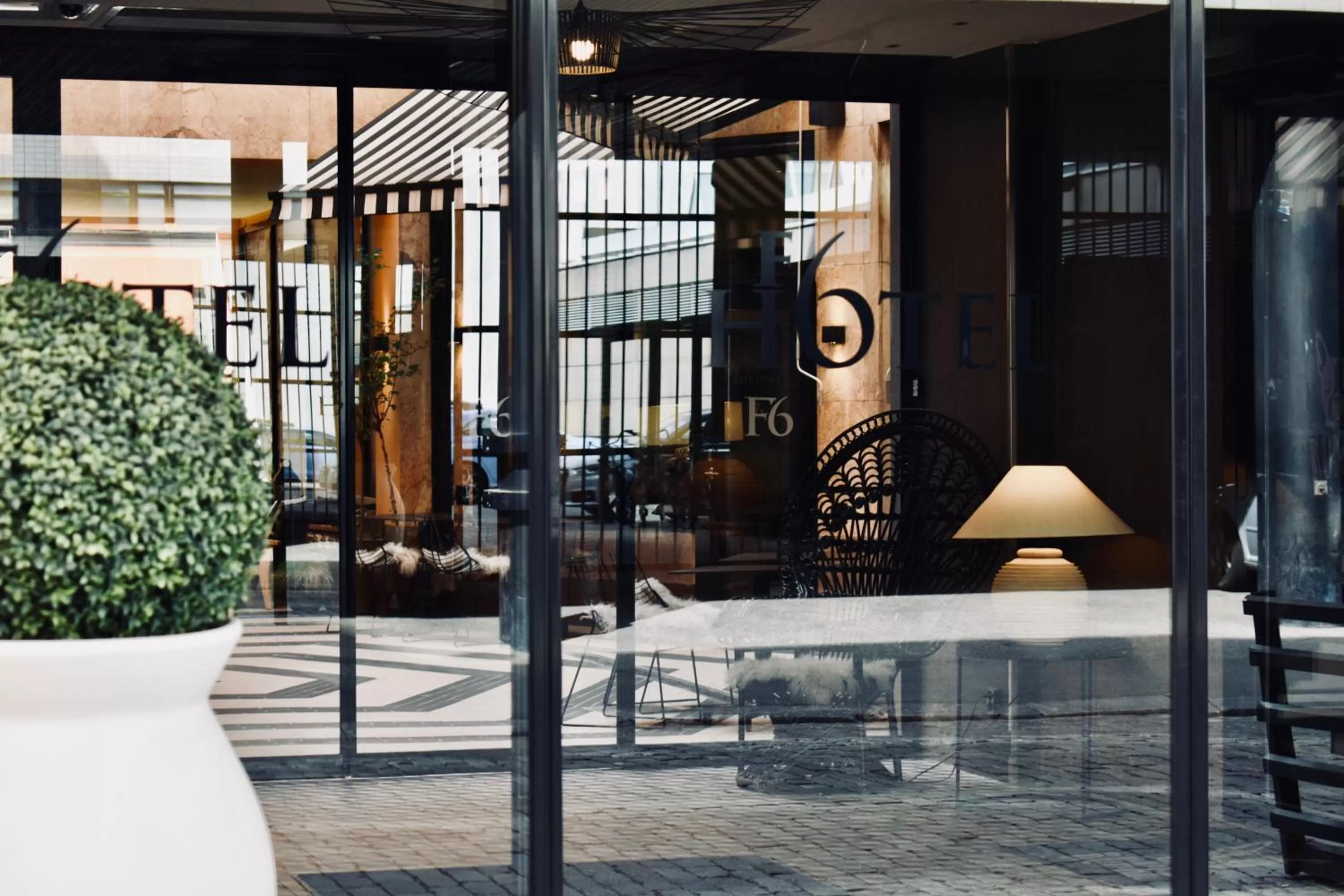 Facade/entrance in Hotel F6