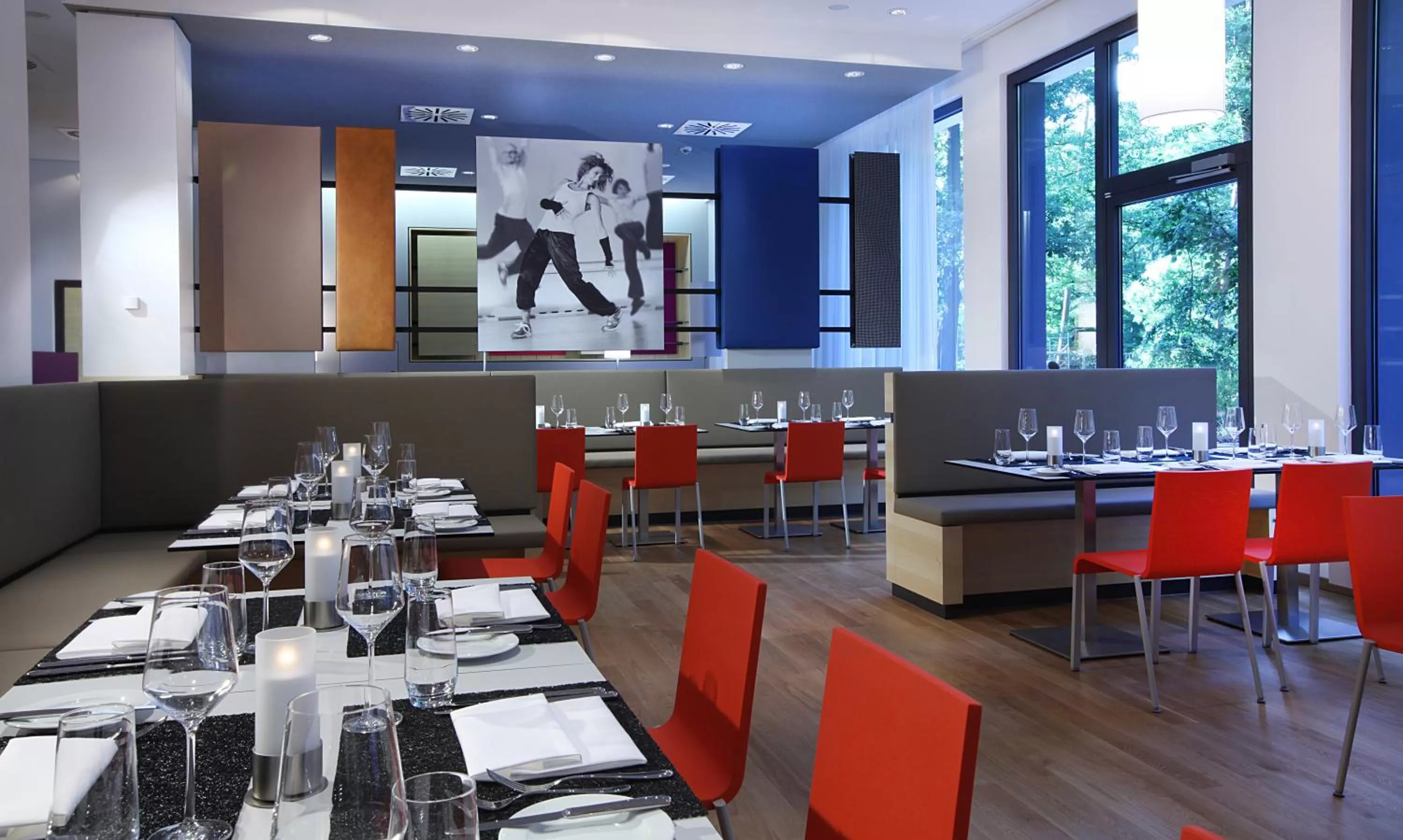 Restaurant/places to eat in Lindner Hotel Frankfurt Sportpark, part of JdV by Hyatt