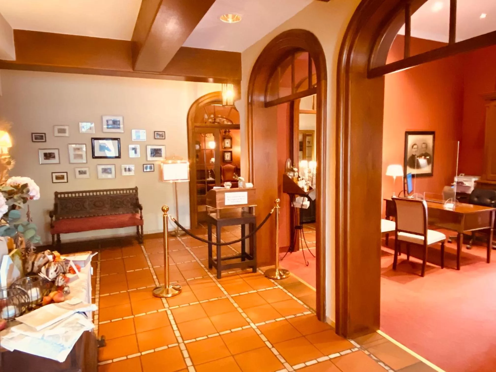 Lobby or reception in Landhaus Eggert